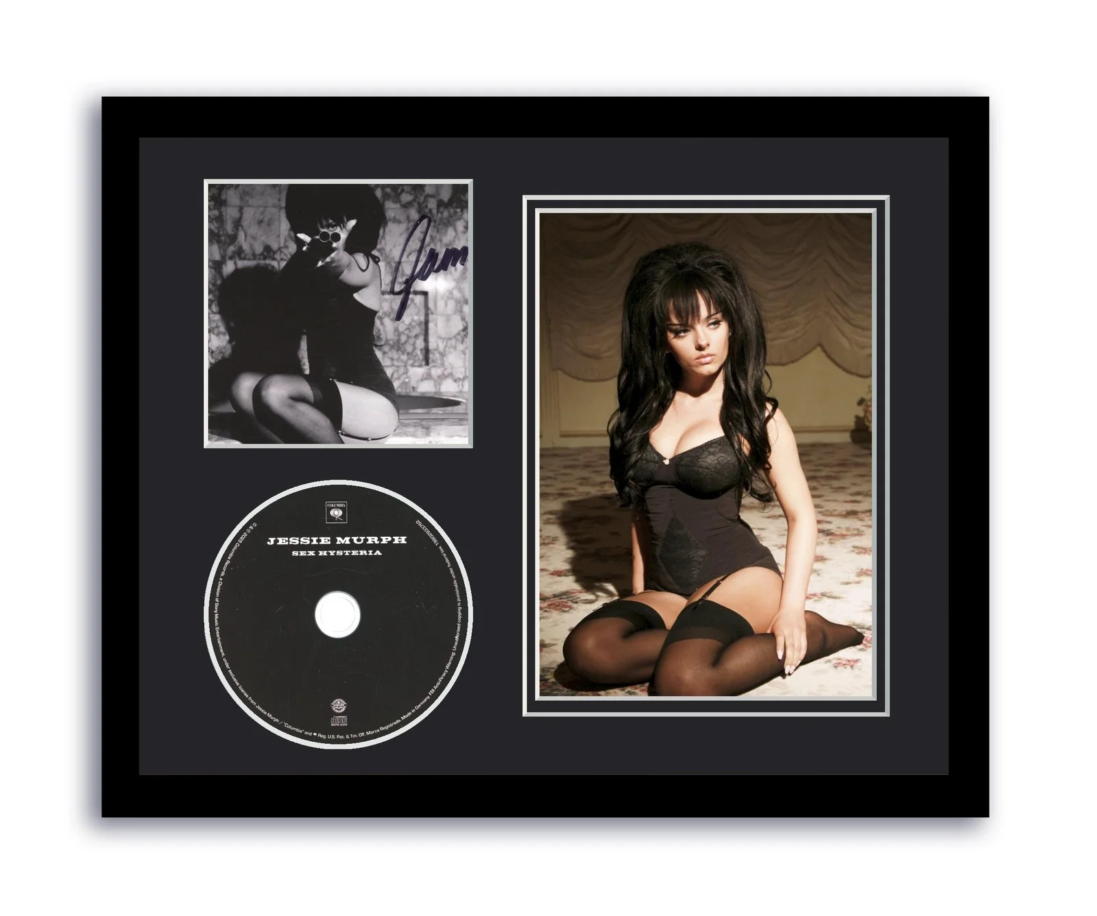 Jessie Murph — Jessie Murph Autographed Signed 11x14 Custom Framed CD Photo Sex Hysteria ACOA
