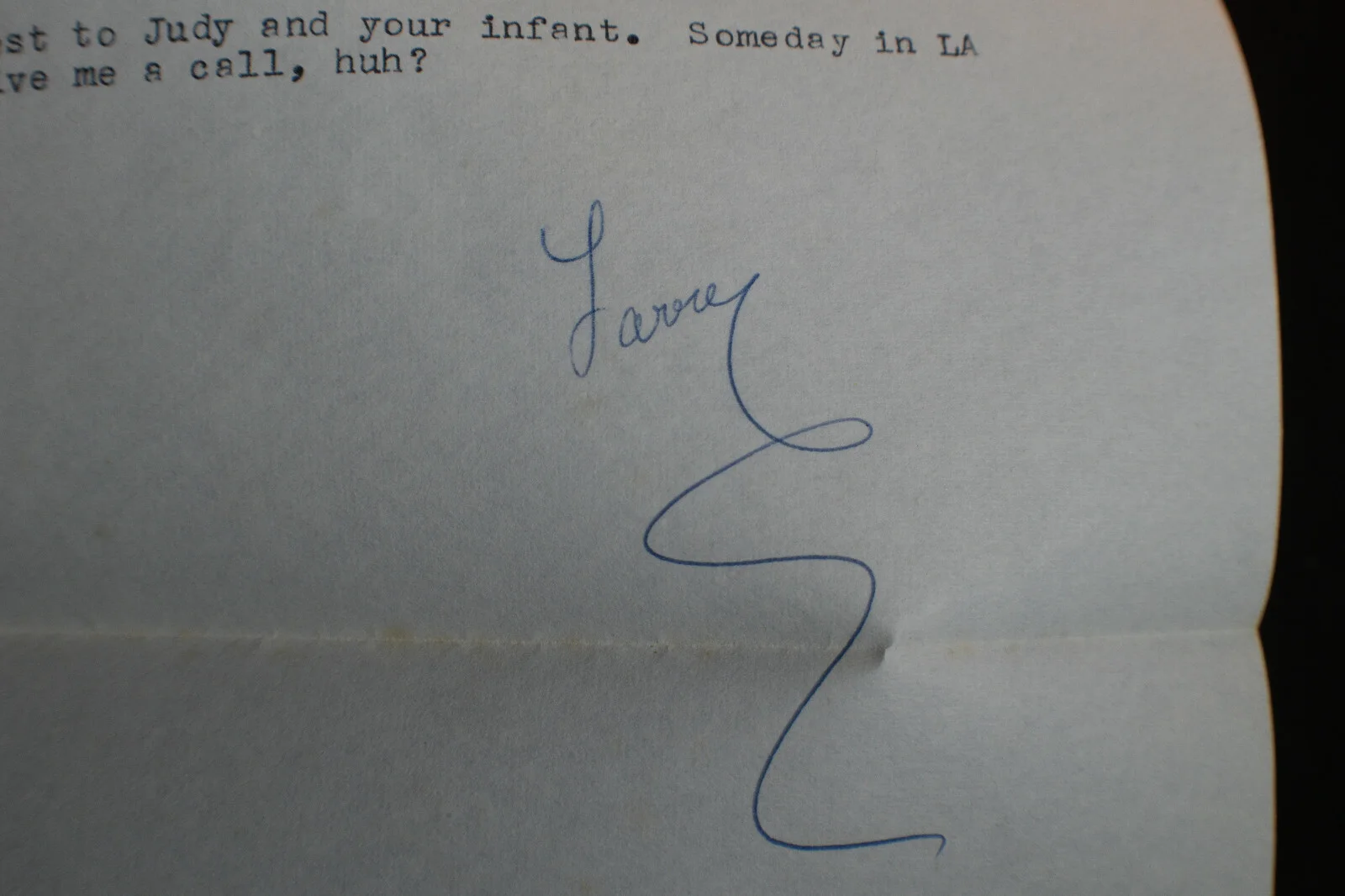 1970 *SIGNED* Lawrence Roman, Hollywood Writer*Final Verdict*Under Yum Yum Tree, изображение 4