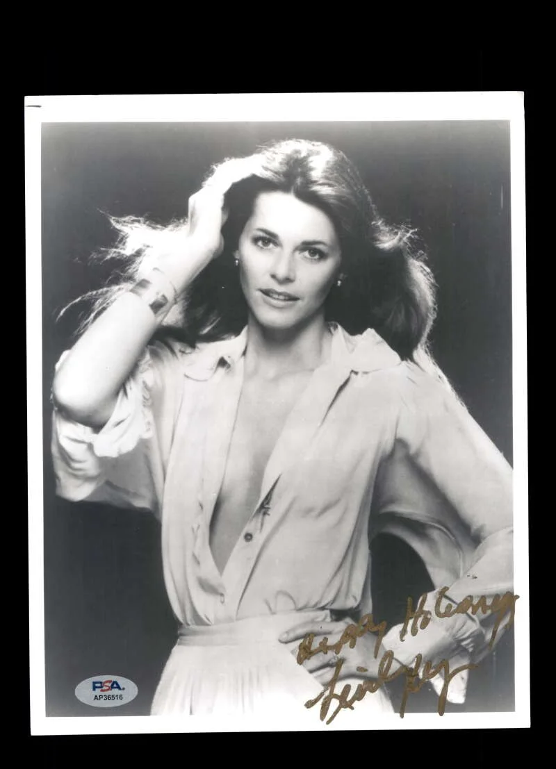 Lindsay Wagner — Lindsay Wagner PSA DNA Coa Signed 8x10 Photo Autograph Bionic Woman