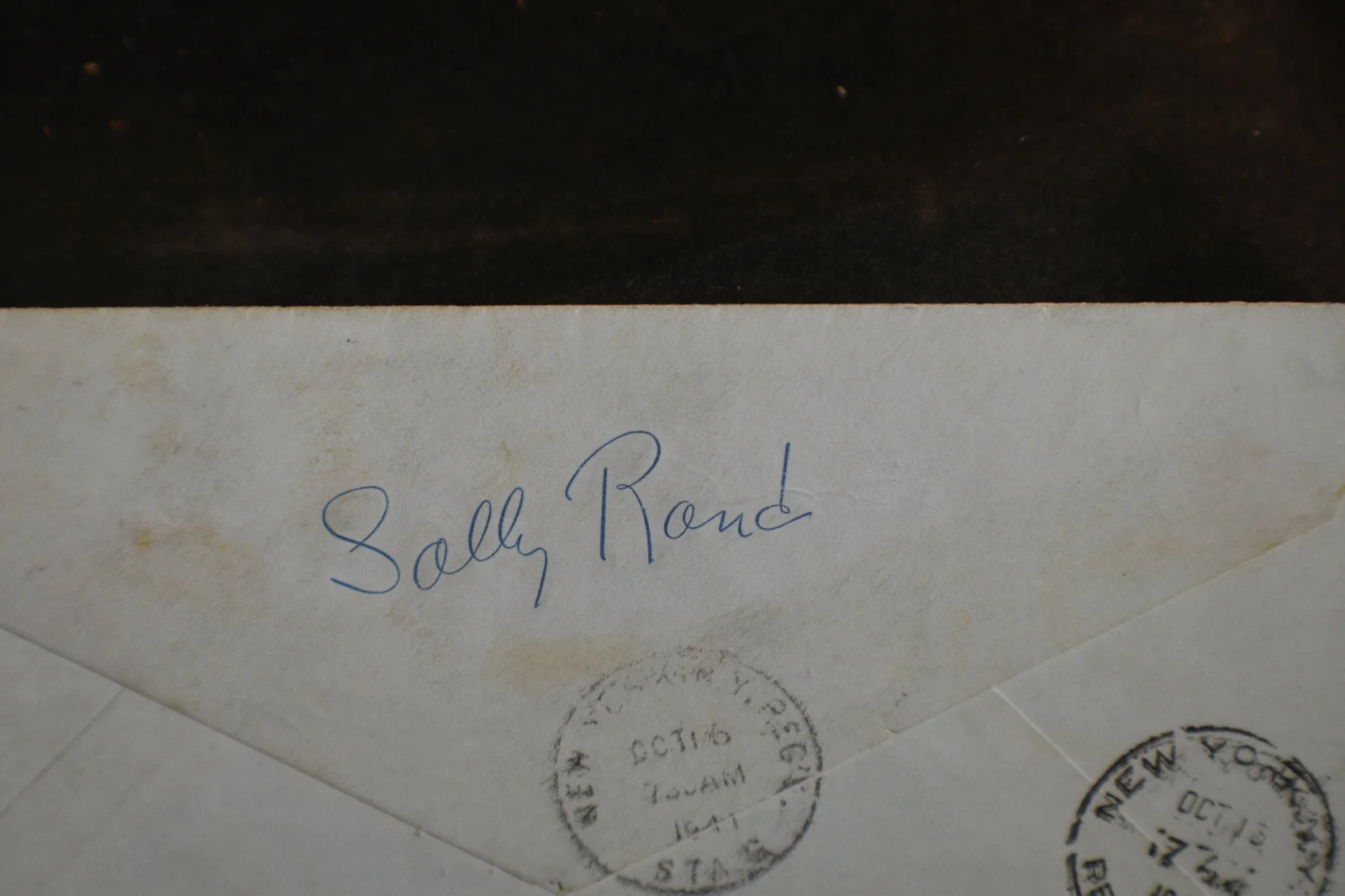 *SIGNED* Sally Rand Productions Envelope, image 4