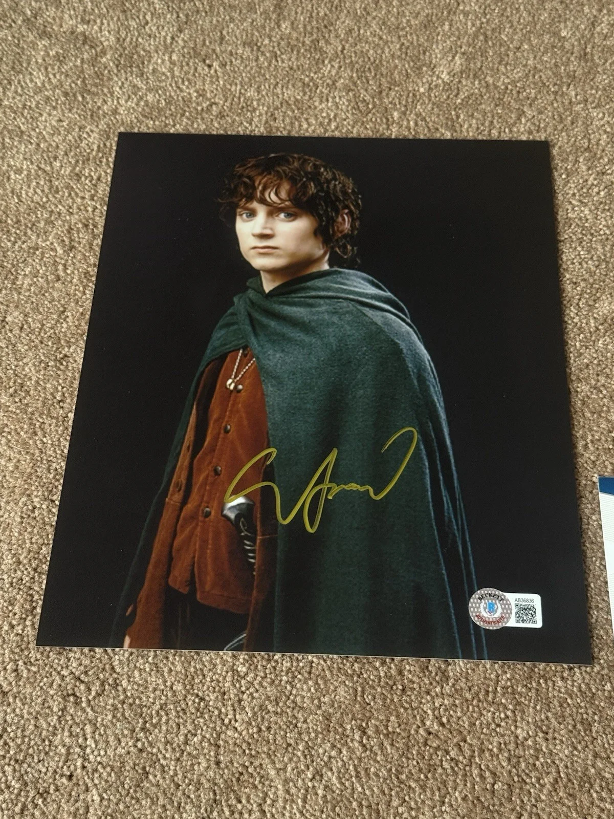 Elijah Wood Autographed 8x10 Photo Beckett COA Signed Movie Memorabilia, изображение 3