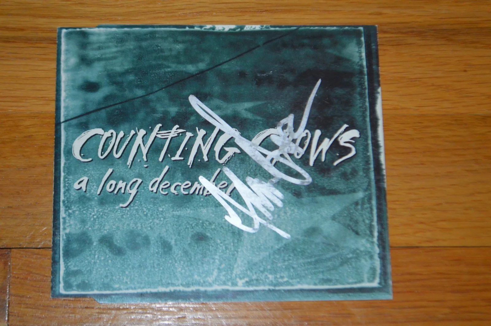 Counting Crows Adam Duritz Signed "A Long December" CD Cover w/ Beckett Hologram, image 3