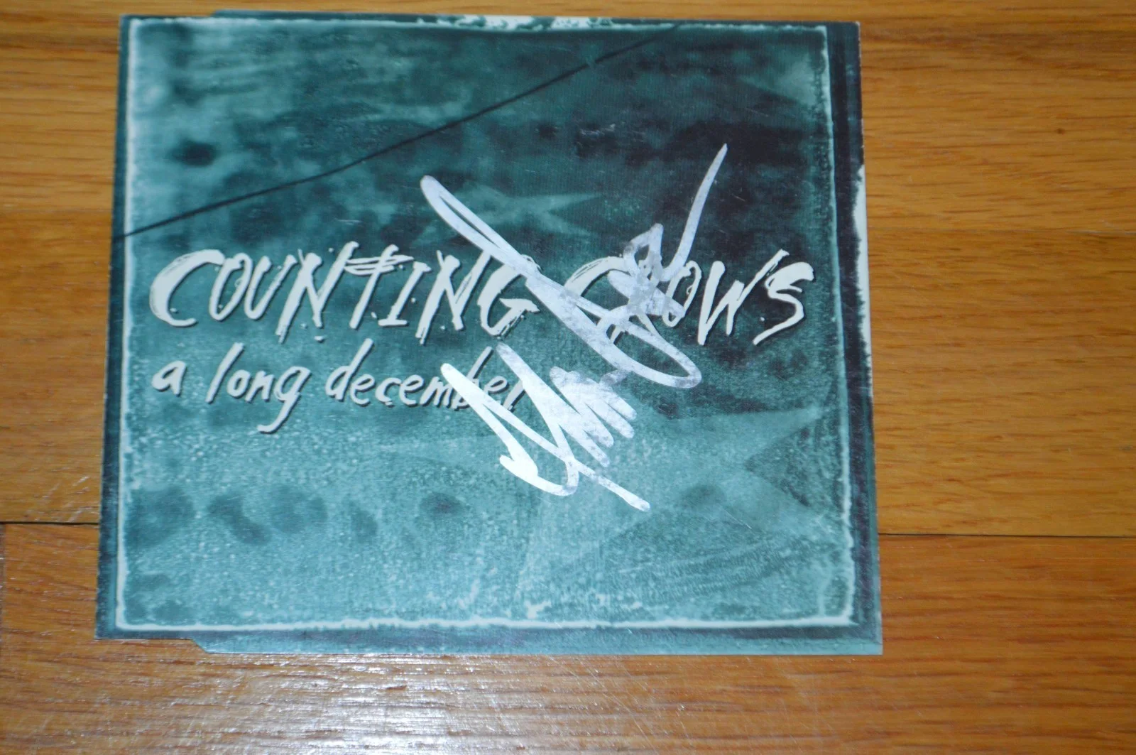 Counting Crows Adam Duritz Signed "A Long December" CD Cover w/ Beckett Hologram, image 5