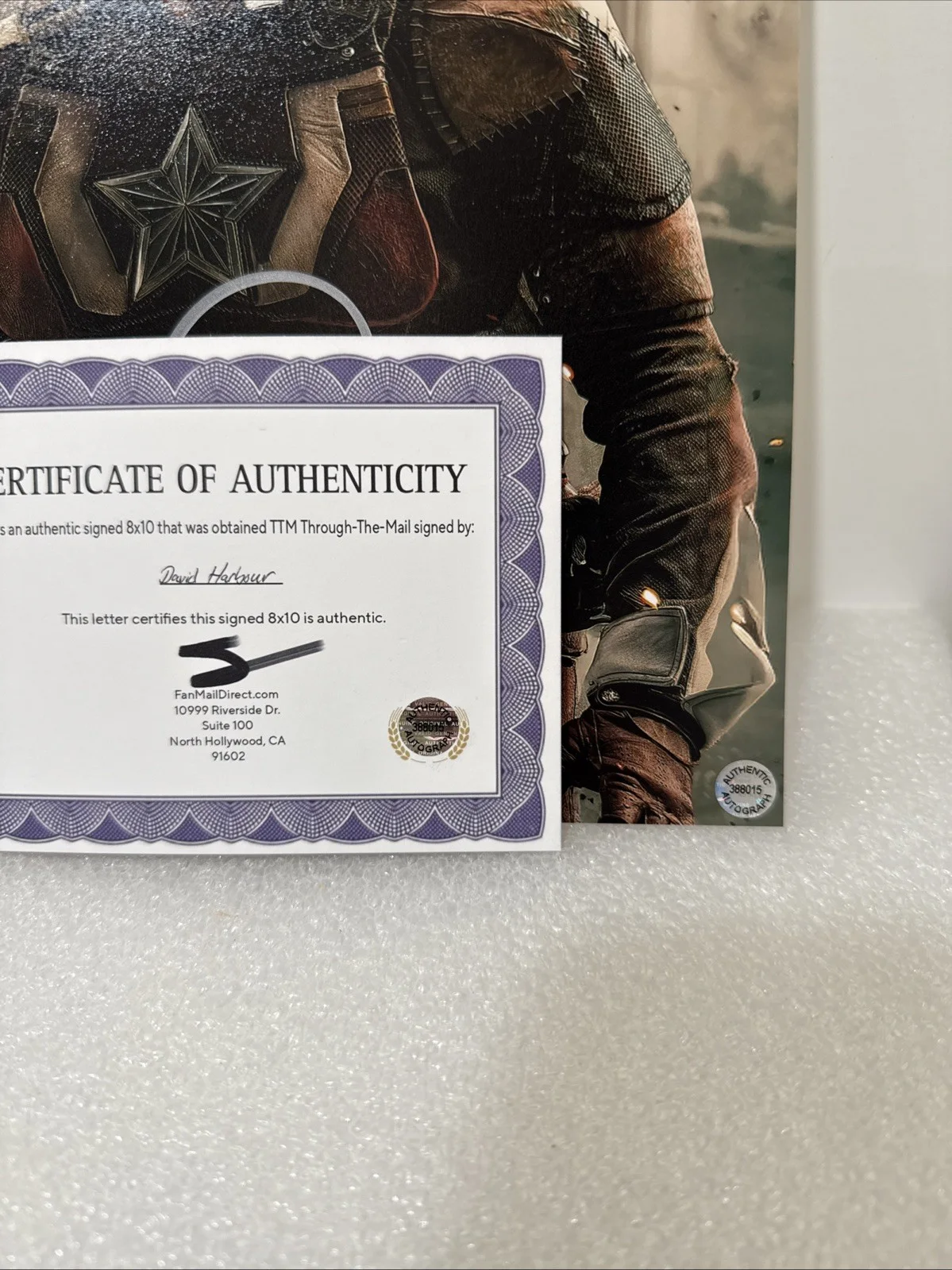 David Harbour — David Harbour (Actor) signed Autographed 8x10 photo - AUTO with COA, image 2
