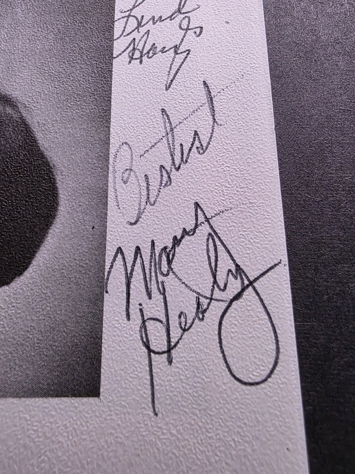Peter Lind Hayes & Mary Healy Signed Memorabilia – Town Crier Pamphlet & Index C, image 2