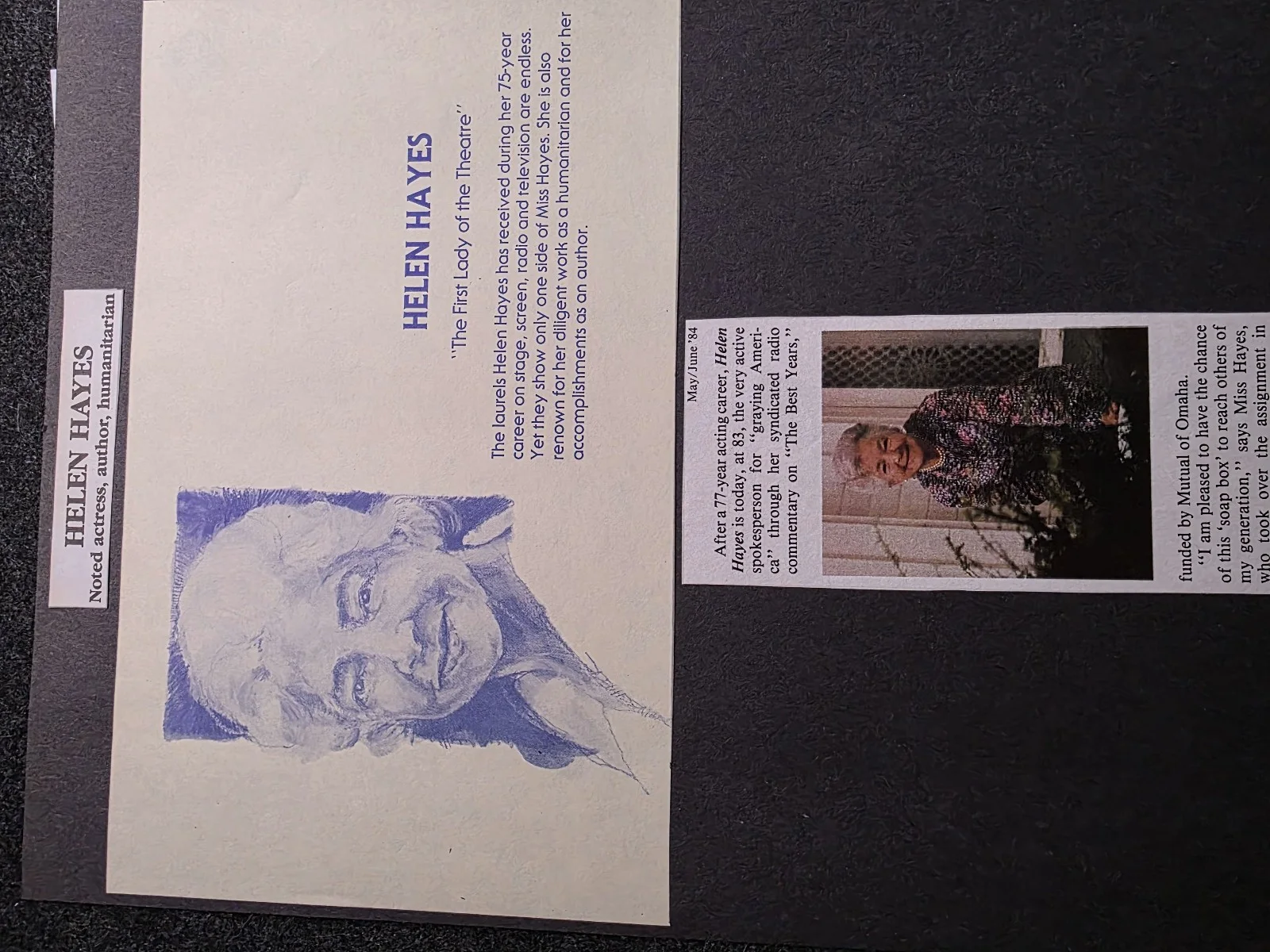 Helen Hayes — Helen Hayes Handwritten Note – Autograph (Not Authenticated) – Theater & Film Ic, изображение 5