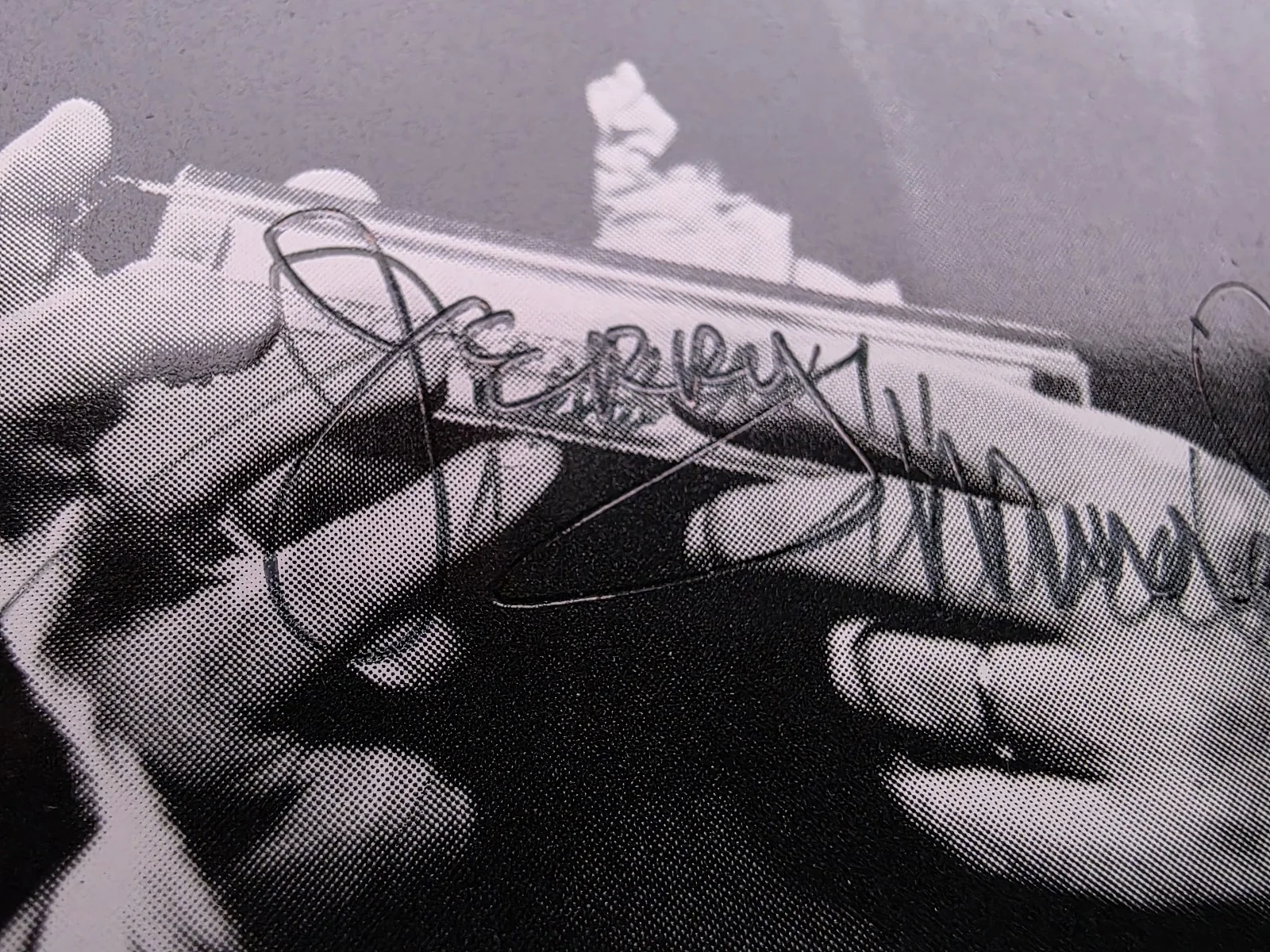 Jerry Murad’s Harmonicats Signed Photo – 3 Signatures – Personalized “To Art Kem, изображение 3