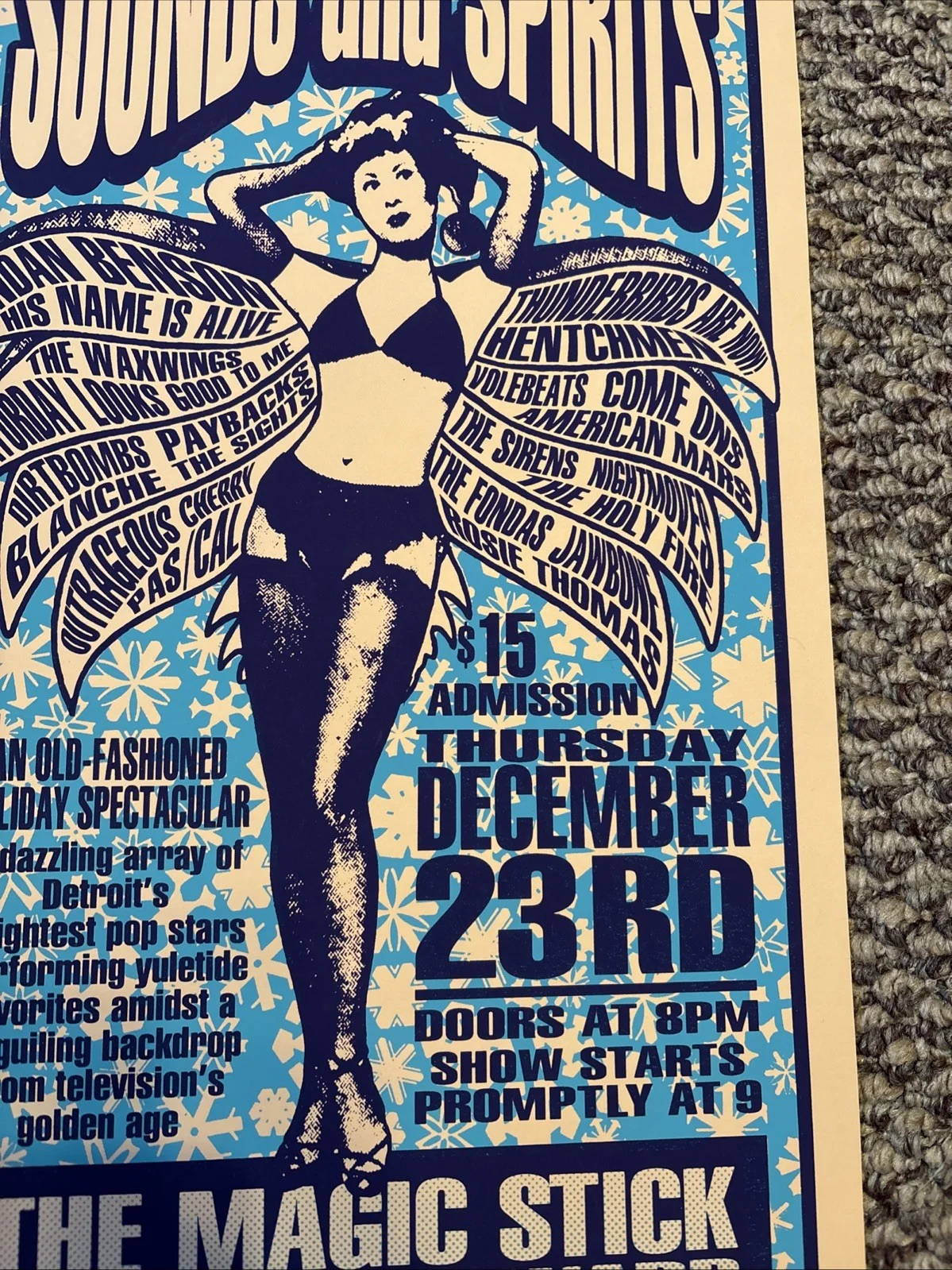 Concert Poster “Sound And Spirits” 12/23/04 Signed, image 5