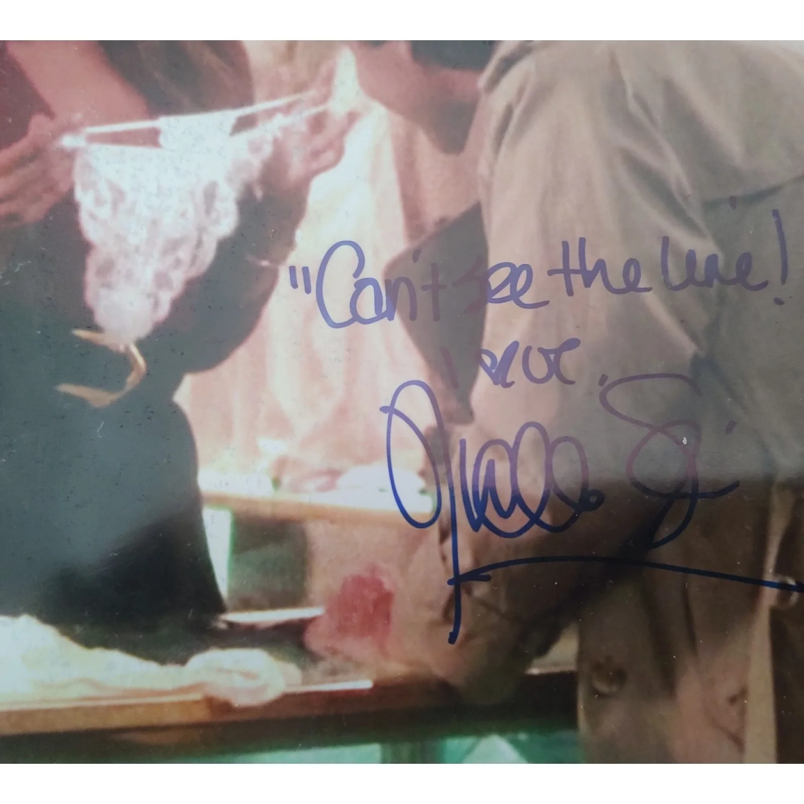 Nicolette Scorsese — Nicolette Scorsese Signed Chevy Chase Christmas Vacation Photo With Inscription, image 2