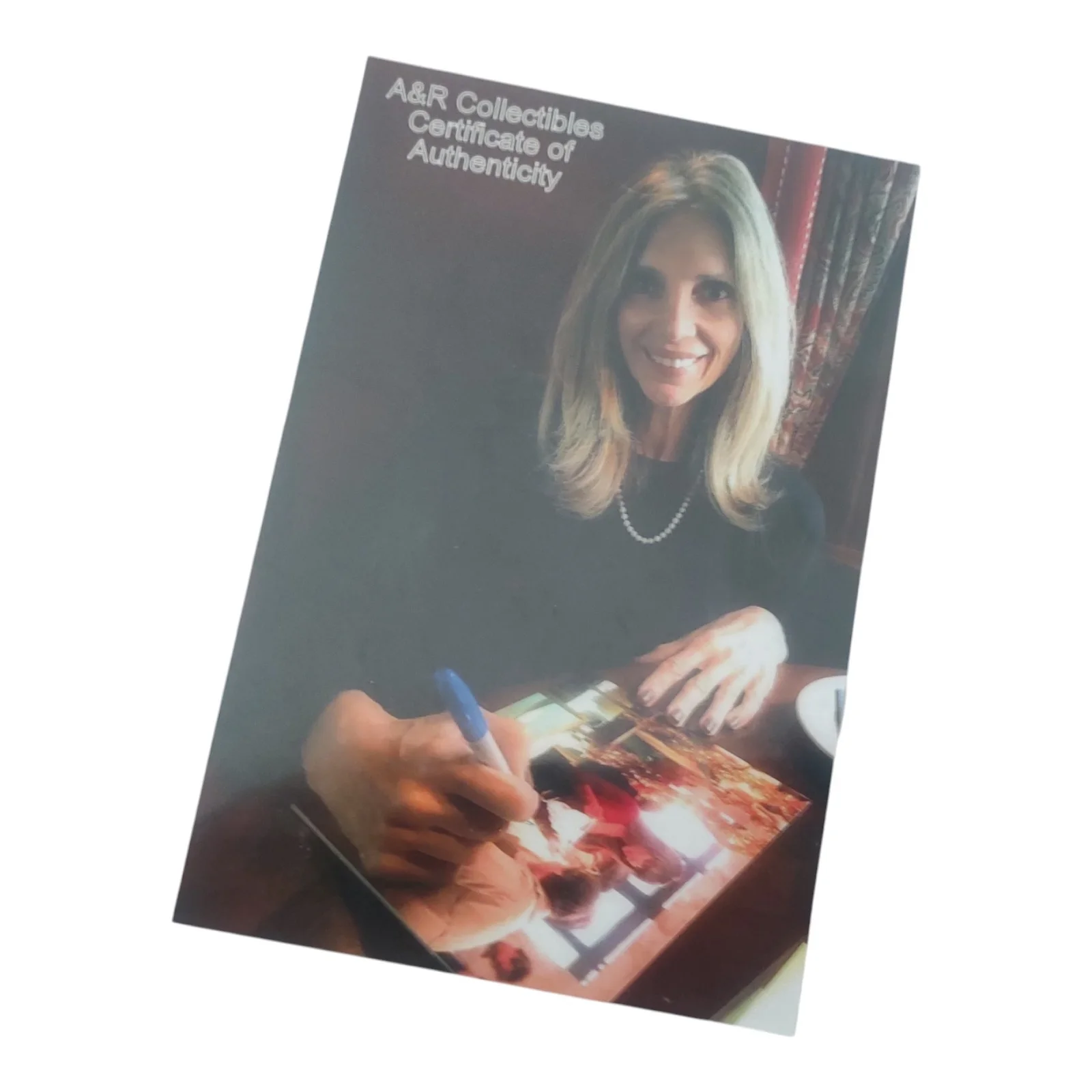 Nicolette Scorsese — Nicolette Scorsese Signed Chevy Chase Christmas Vacation Photo With Inscription, image 3