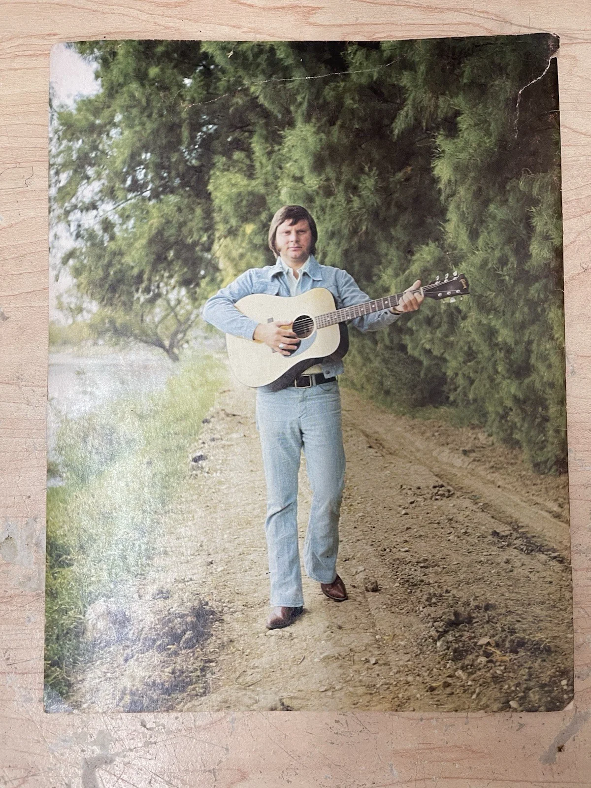Moe Bandy Signed Promo Book, Paperback, Vintage, Country Singer, image 2