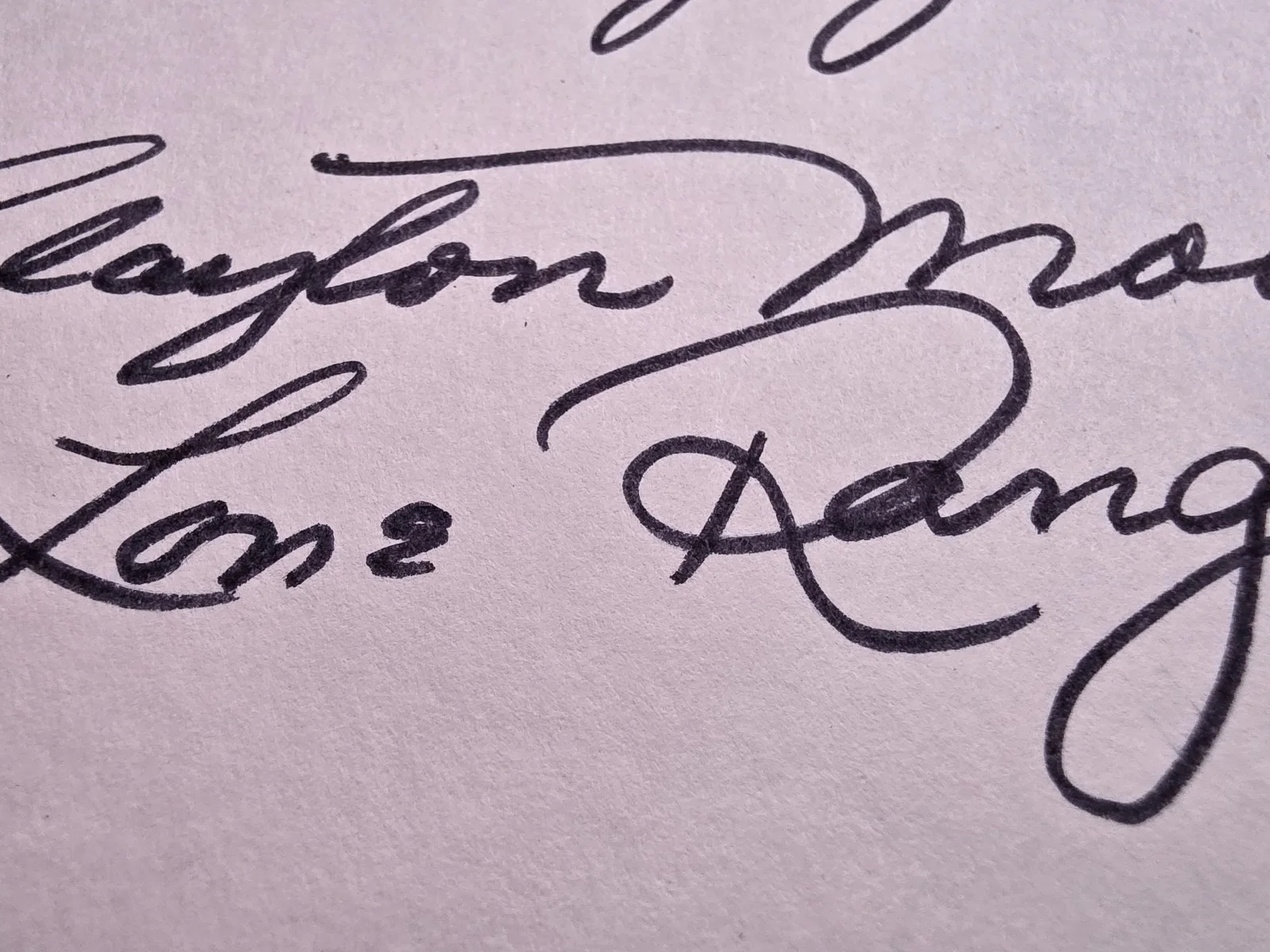 Clayton Moore — Rare Lone Ranger (Clayton Moore) Signed Index Card – Television Memorabilia Sign, изображение 4