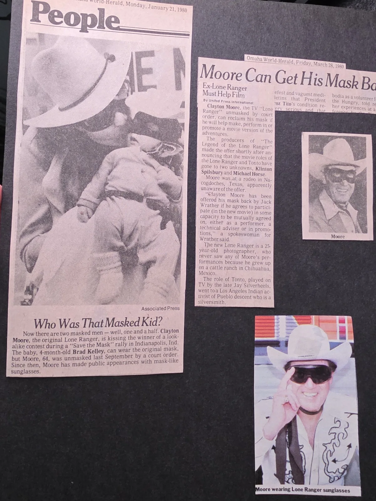 Clayton Moore — Rare Lone Ranger (Clayton Moore) Signed Index Card – Television Memorabilia Sign, изображение 5