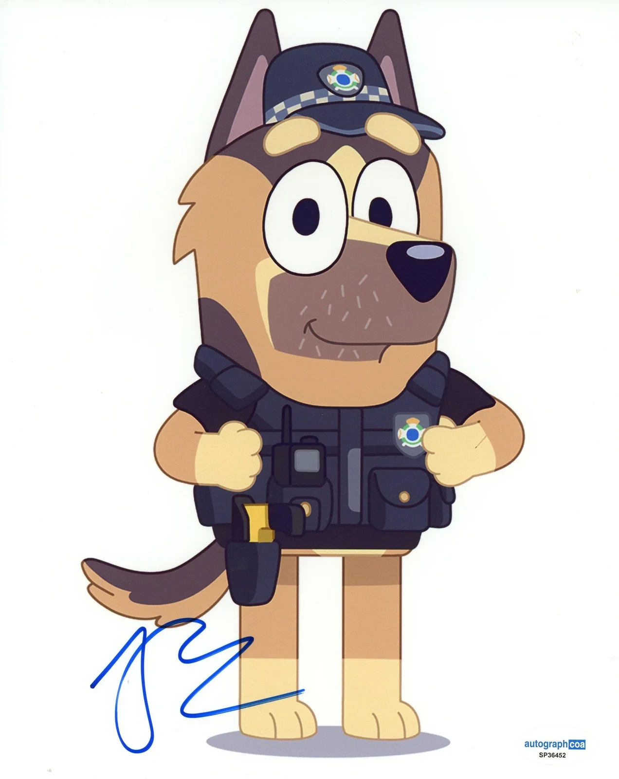 Joel Edgerton — Joel Edgerton "Bluey" AUTOGRAPH Signed Autographed 'Policeman' 8x10 Photo ACOA, image 2