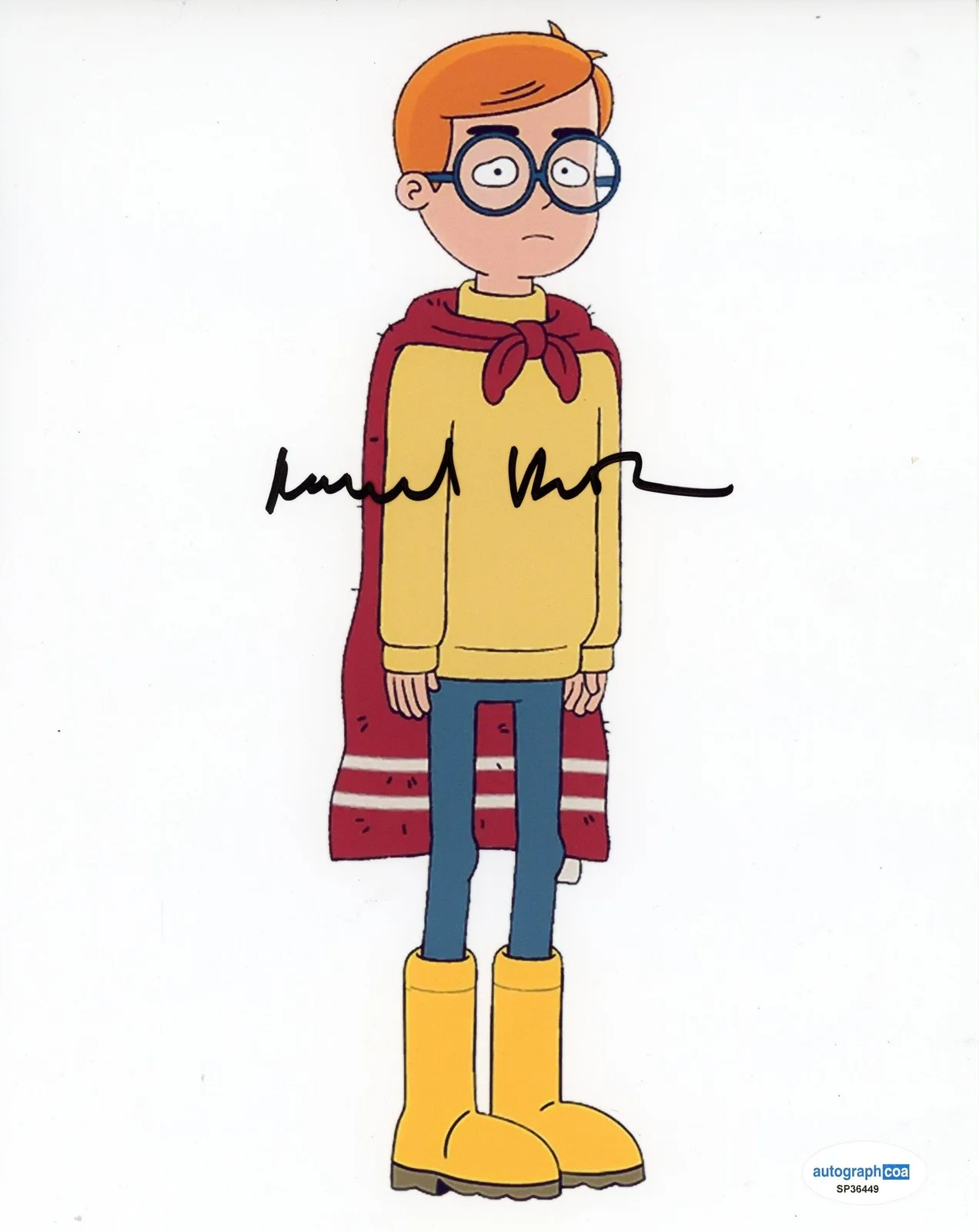 Rachel Dratch — Rachel Dratch "Grimsburg" AUTOGRAPH Signed 'Stan Flute' 8x10 Photo ACOA, изображение 2