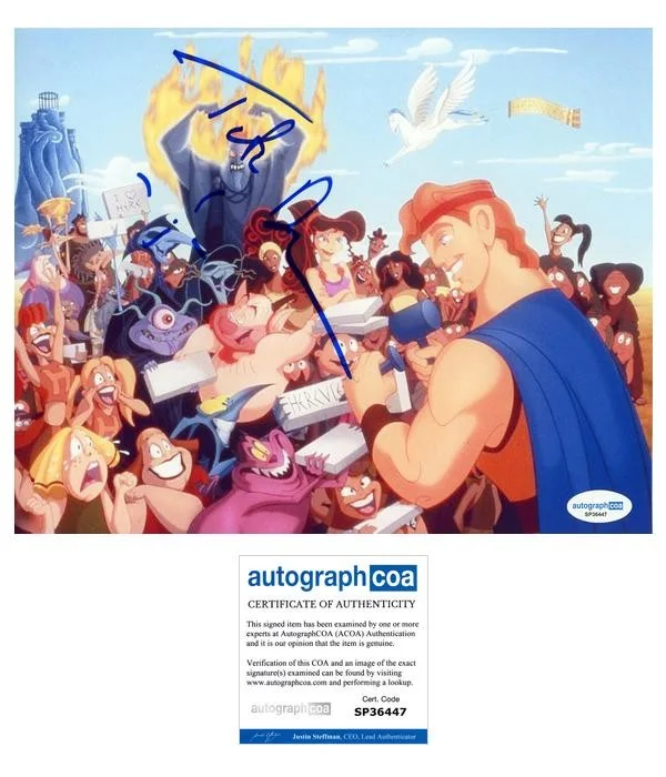 Tate Donovan — Tate Donovan "Hercules" AUTOGRAPH Signed Autographed 8x10 Photo B ACOA