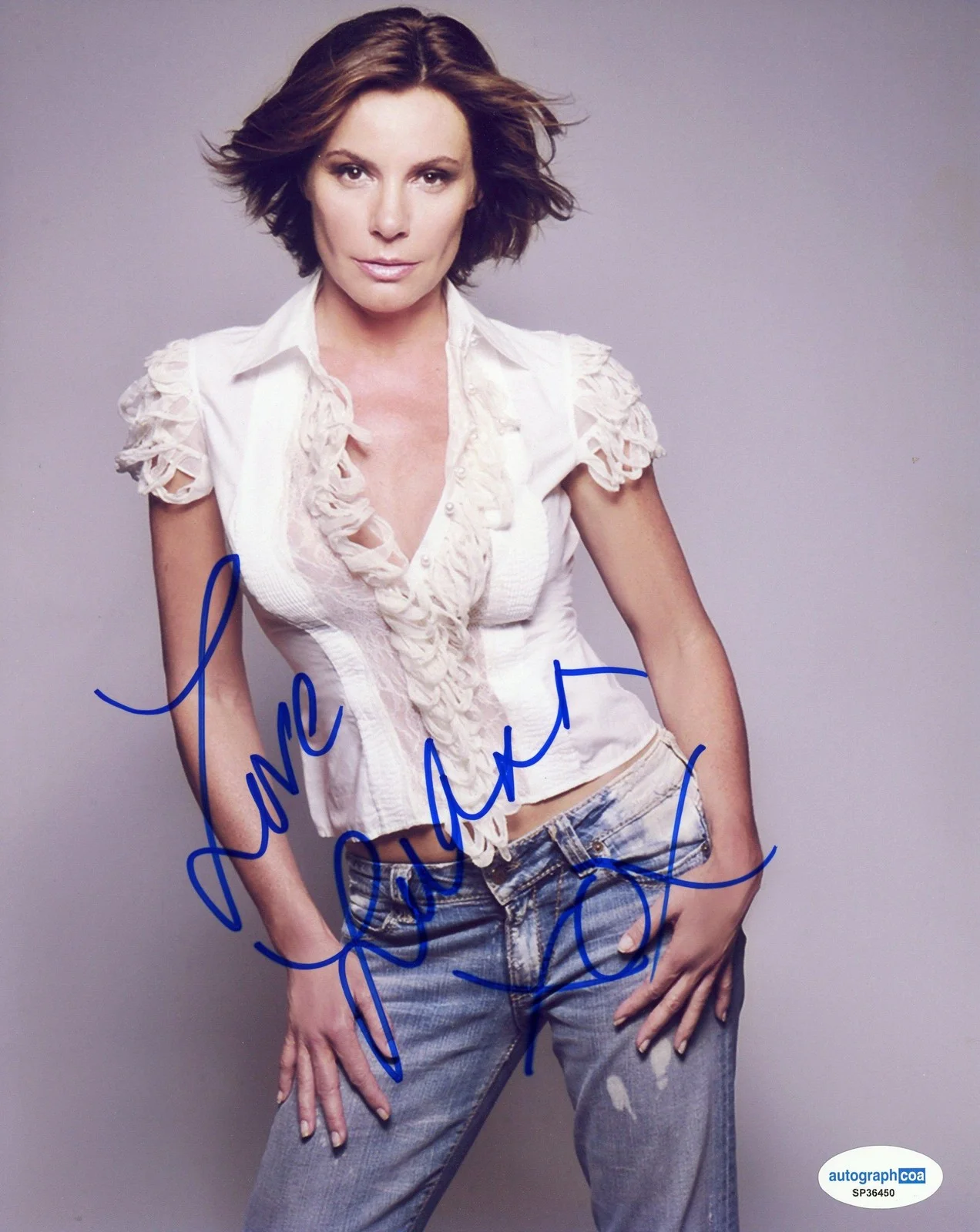 LuAnn de Lesseps — LuAnn de Lesseps "Real Housewives of New York City" SIGNED 8x10 Photo ACOA, изображение 2