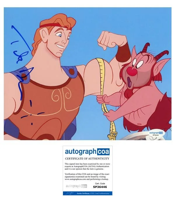 Tate Donovan — Tate Donovan "Hercules" AUTOGRAPH Signed Autographed 8x10 Photo ACOA