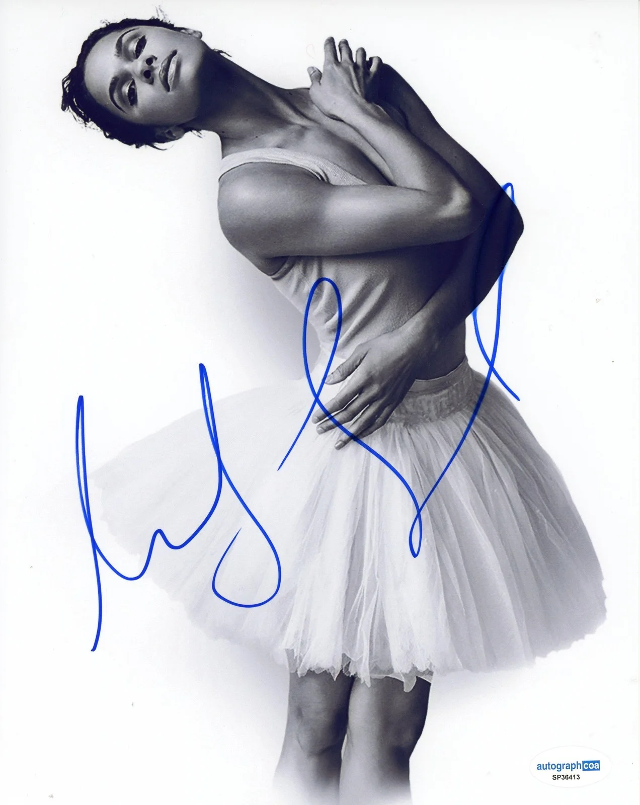 Misty Copeland — Misty Copeland AUTOGRAPH Signed Ballet ABT Principal Dancer 8x10 Photo C ACOA, image 2
