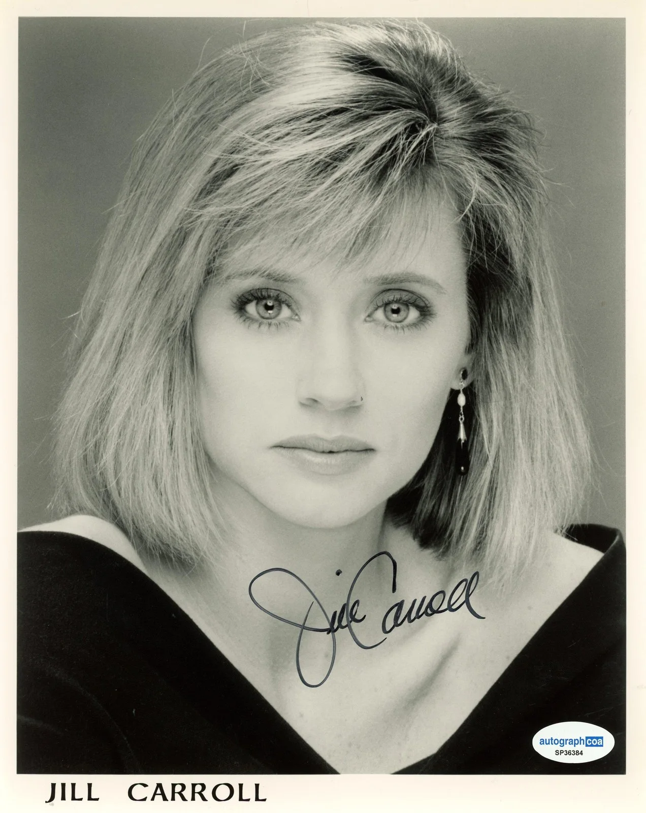 Jill Carroll — Jill Carroll "Psycho II" AUTOGRAPH Signed Autographe 8x10 Photo ACOA, изображение 2