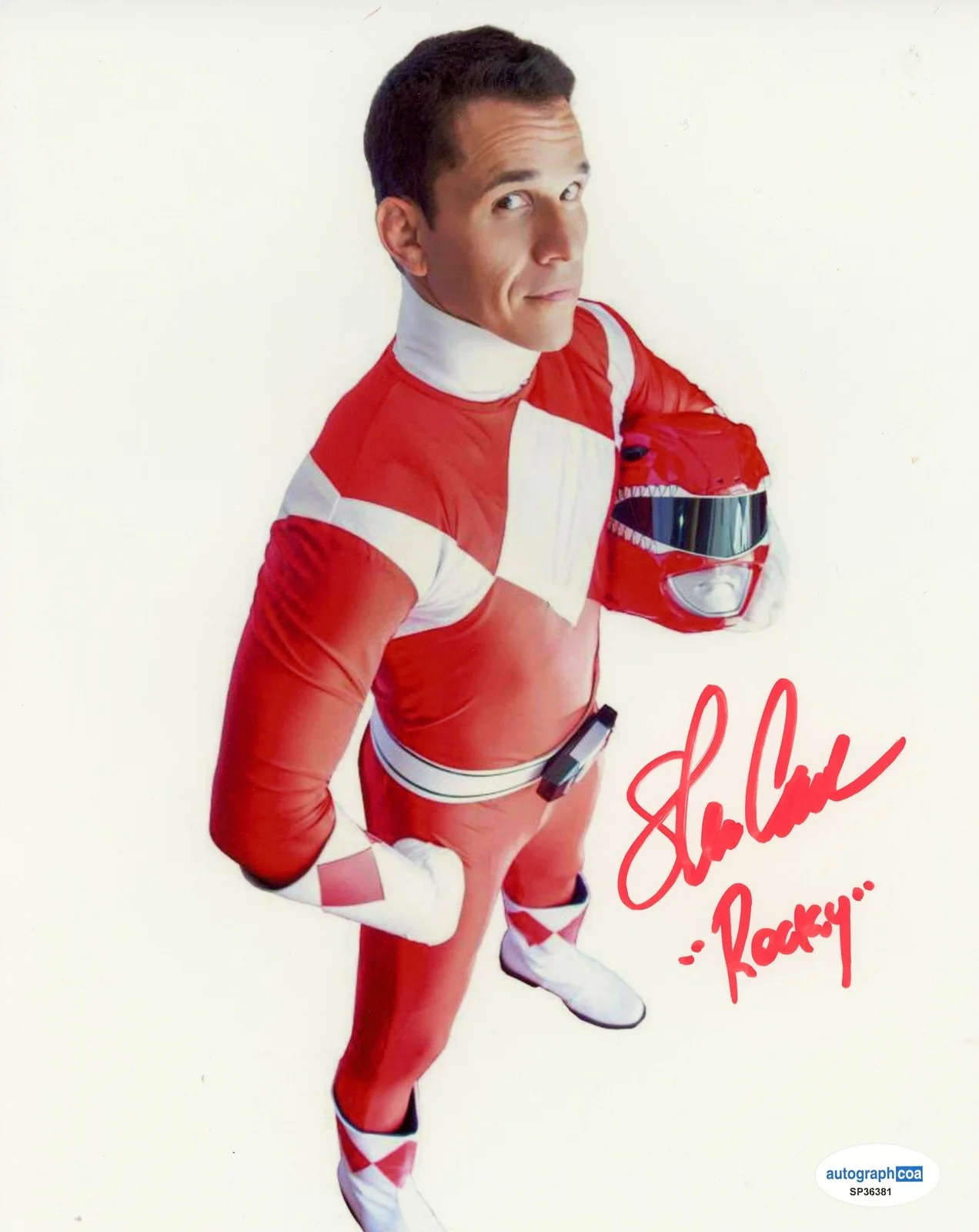 Steve Cardenas — Steve Cardenas "Mighty Morphin Power Rangers" AUTOGRAPH Signed 8x10 Photo B ACOA, изображение 2