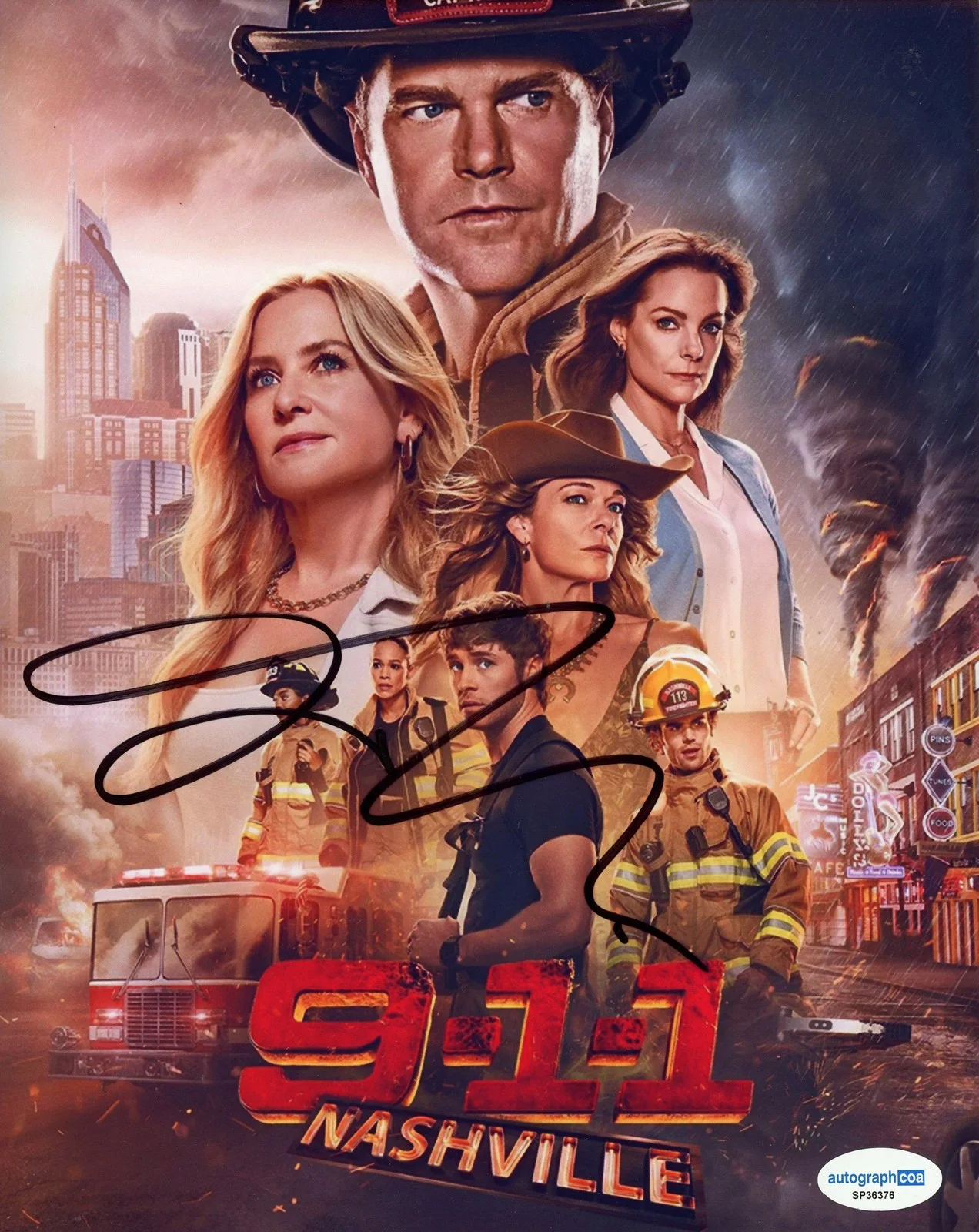 Jessica Capshaw — Jessica Capshaw "9-1-1: Nashville" AUTOGRAPH Signed 'Blythe' 8x10 Photo ACOA, изображение 2