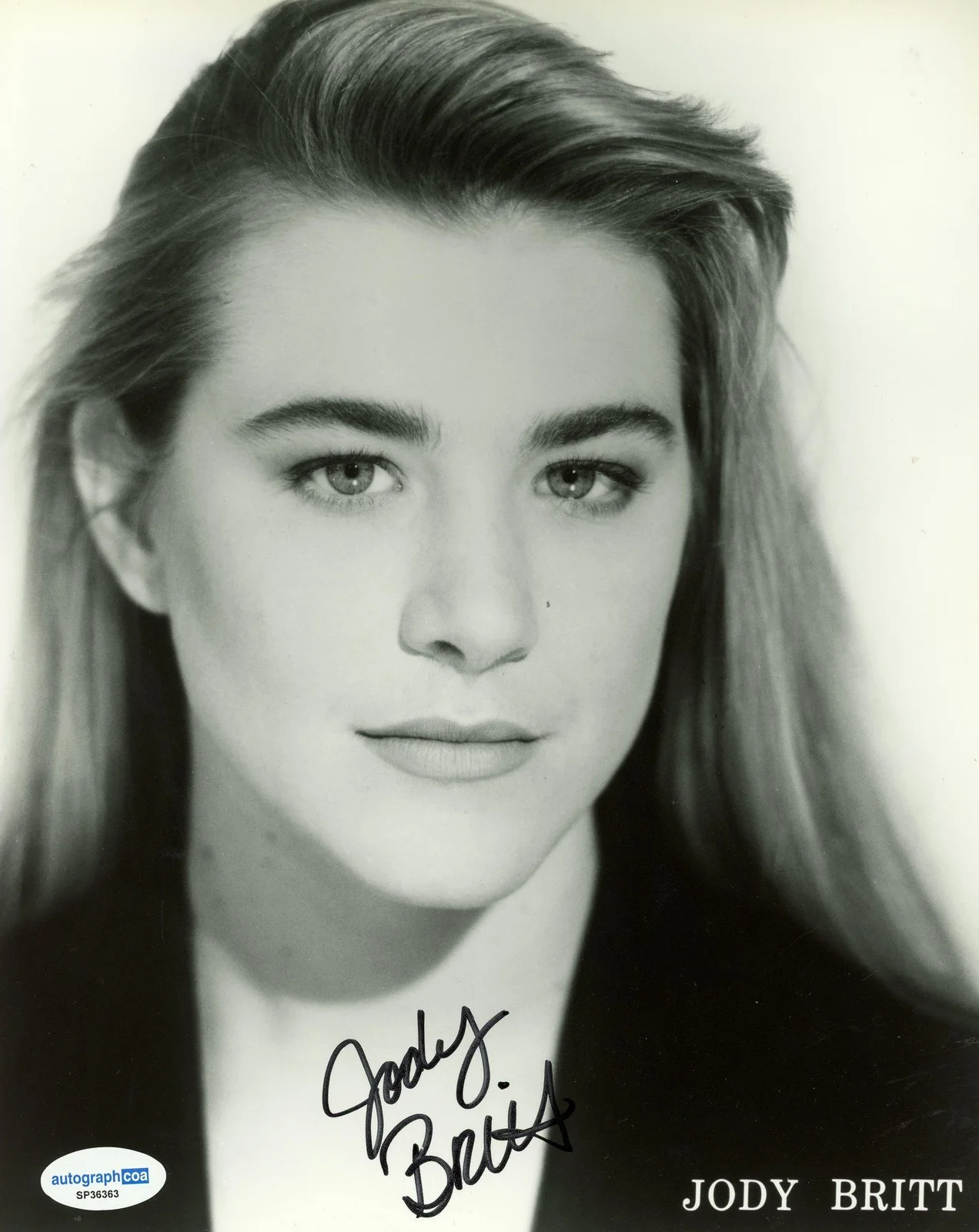 Jody Britt — Jody Britt "MacGyver" AUTOGRAPH Signed Autographed 8x10 Photo ACOA, изображение 2
