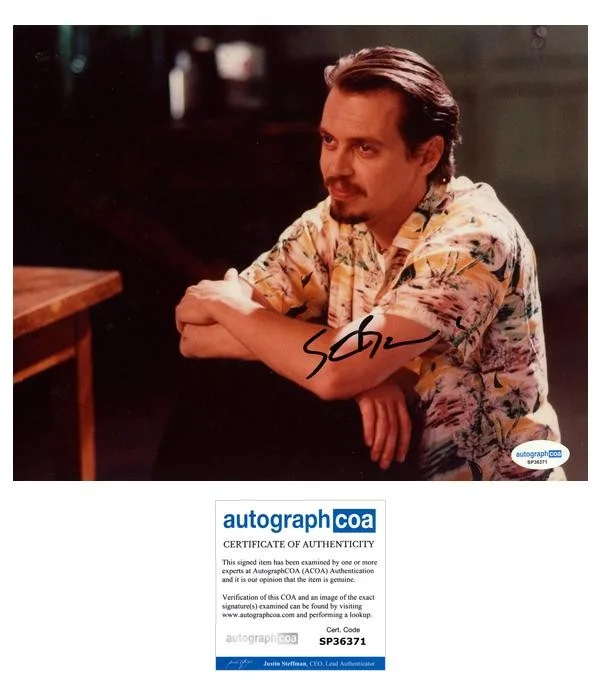 Steve Buscemi — Steve Buscemi "Reservoir Dogs" AUTOGRAPH Signed 'Mr. Pink' 8x10 Photo ACOA
