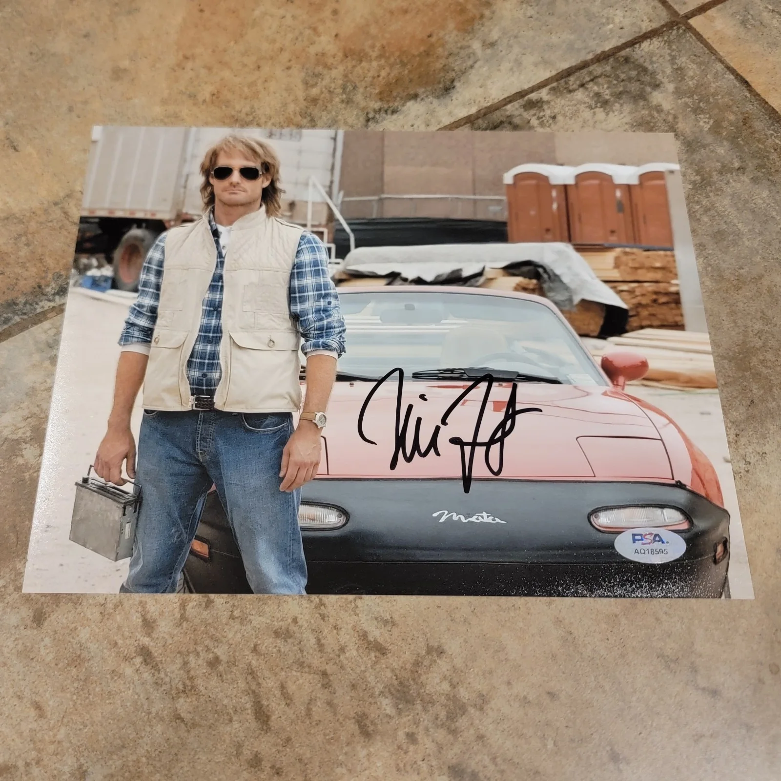 Will Forte — Will Forte signed 8x10 photo PSA DNA autograph MacGruber by car