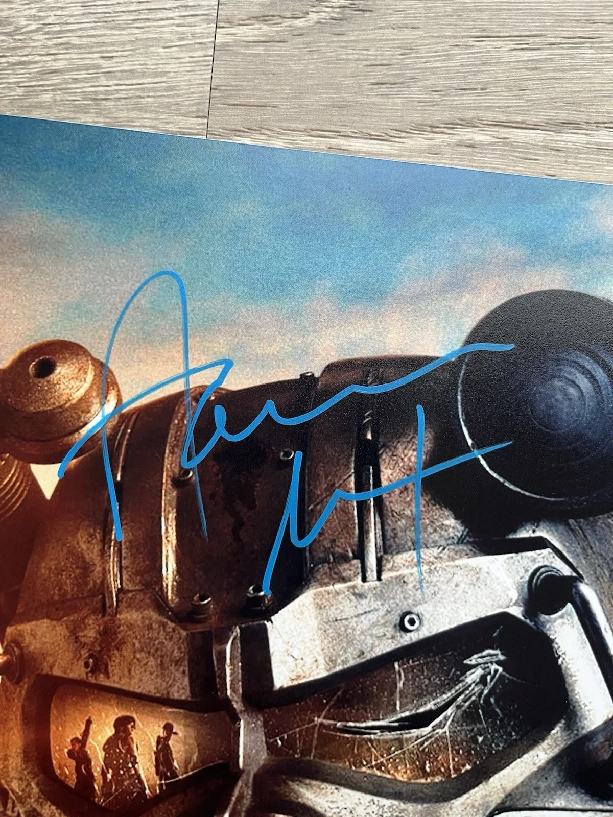 Aaron Moten — Aaron Moten Signed Fallout 11x14 Photo Beckett COA Maximus Brotherhood Of Steel, изображение 4