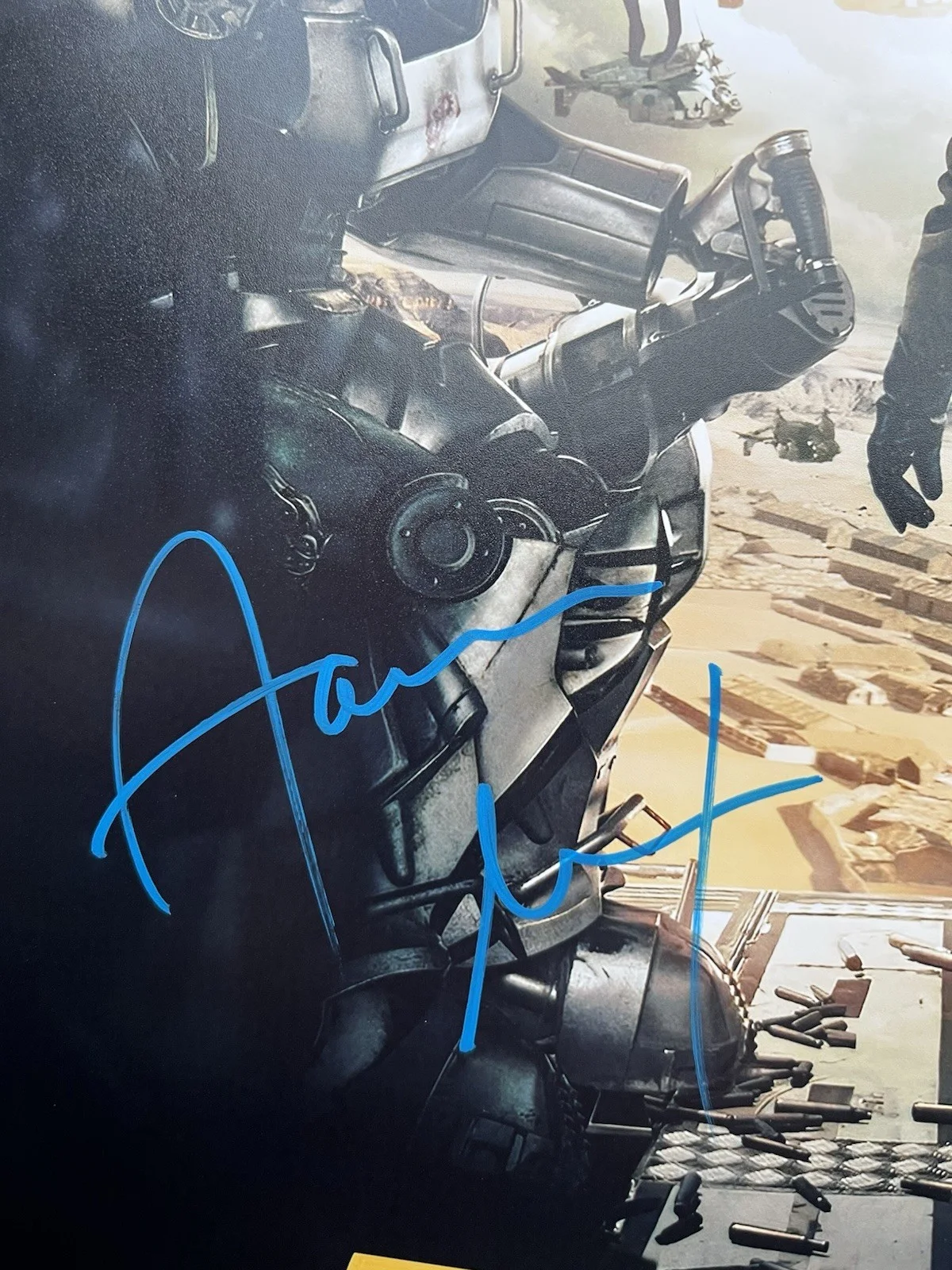 Aaron Moten — Aaron Moten Signed Fallout 11x14 Photo Beckett COA Maximus, изображение 4