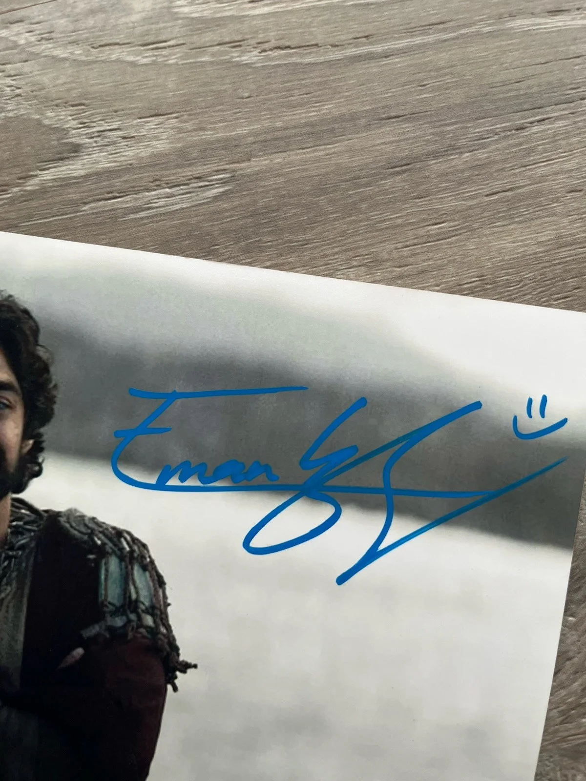 Eman Esfandi — Eman Esfandi Signed Ezra Bridger 8x10 Photo JSA COA AHSOKA Star Wars, изображение 5