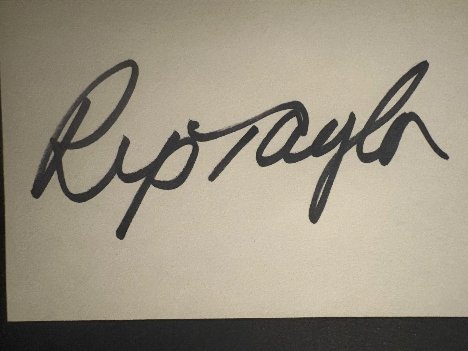 Rip Taylor — Rip Taylor Signed 3x5” Card Autograph, image 2