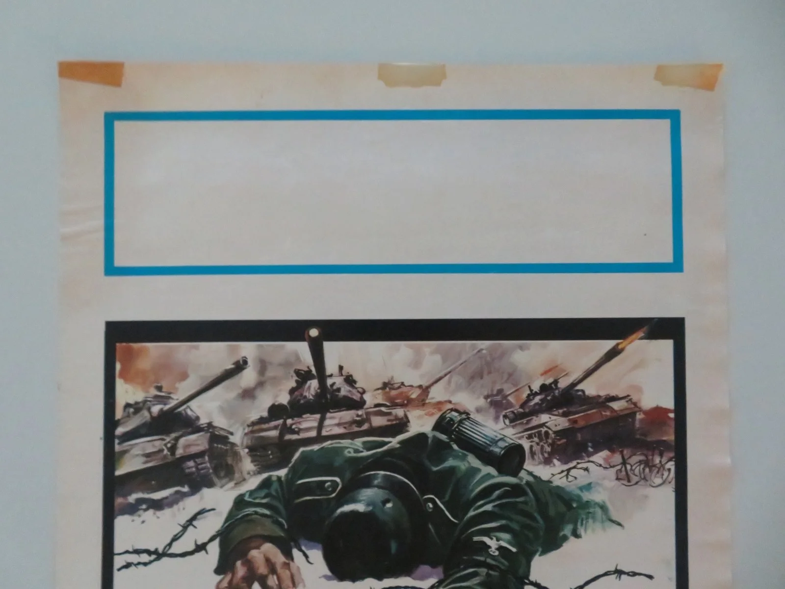 CROSS OF IRON ITALIAN LOCANDINA POSTER JAMES COBURN JAMES MASON 1977, изображение 2