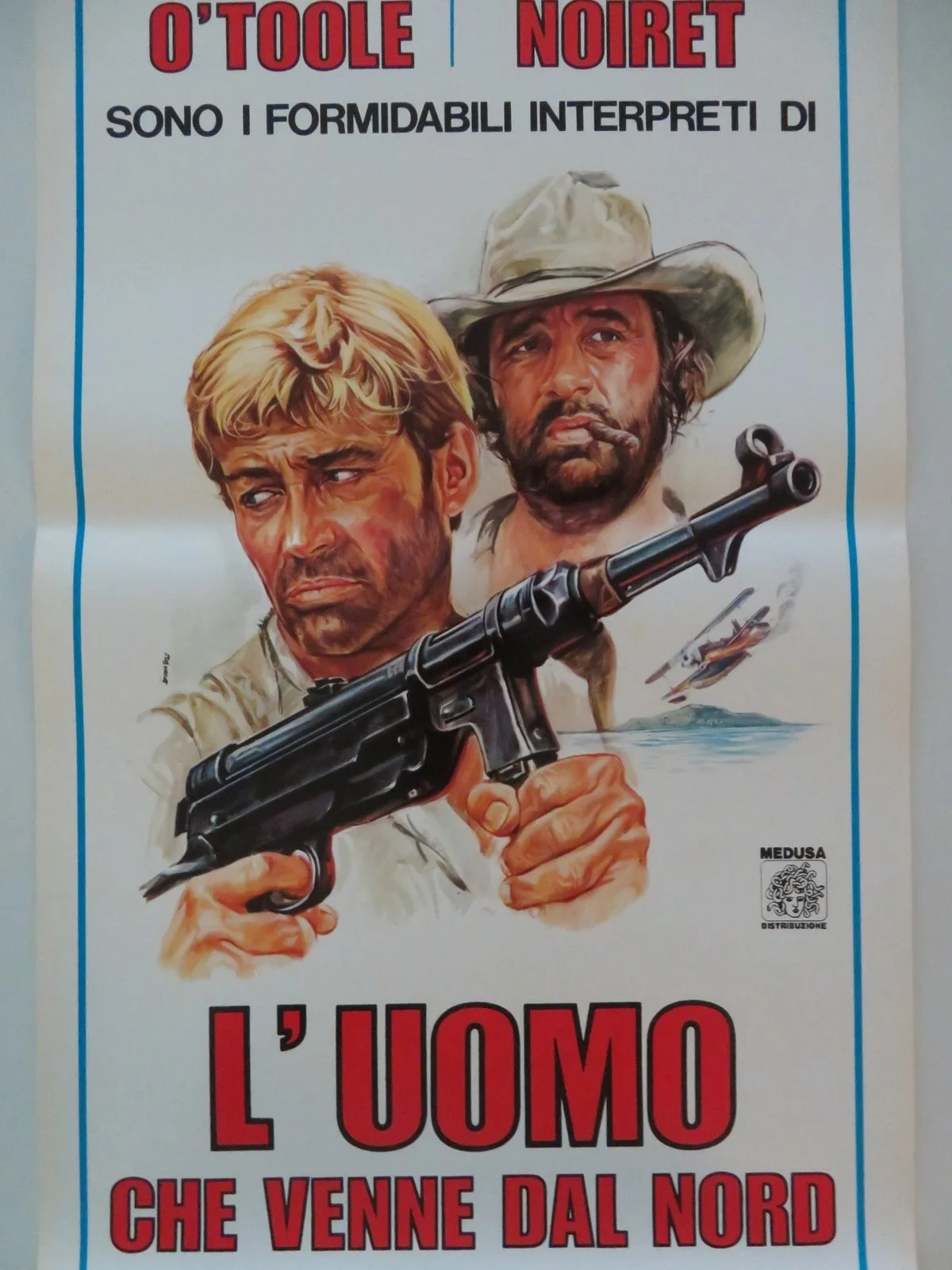 MURPHY'S WAR ITALIAN LOCANDINA POSTER PETER O'TOOLE PHILIPPE NOIRET 1971, изображение 3
