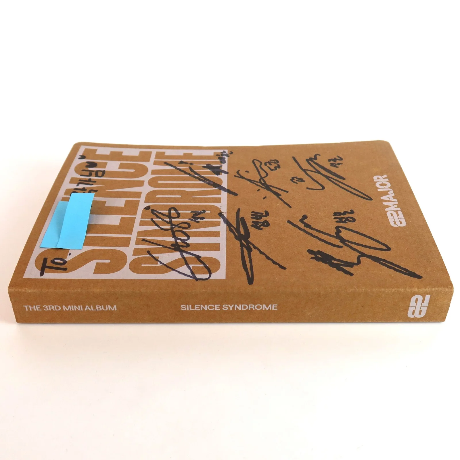 82Major - Silence Syndrome 3rd Mini Album Signed Autographed CD Promo 2025, изображение 4