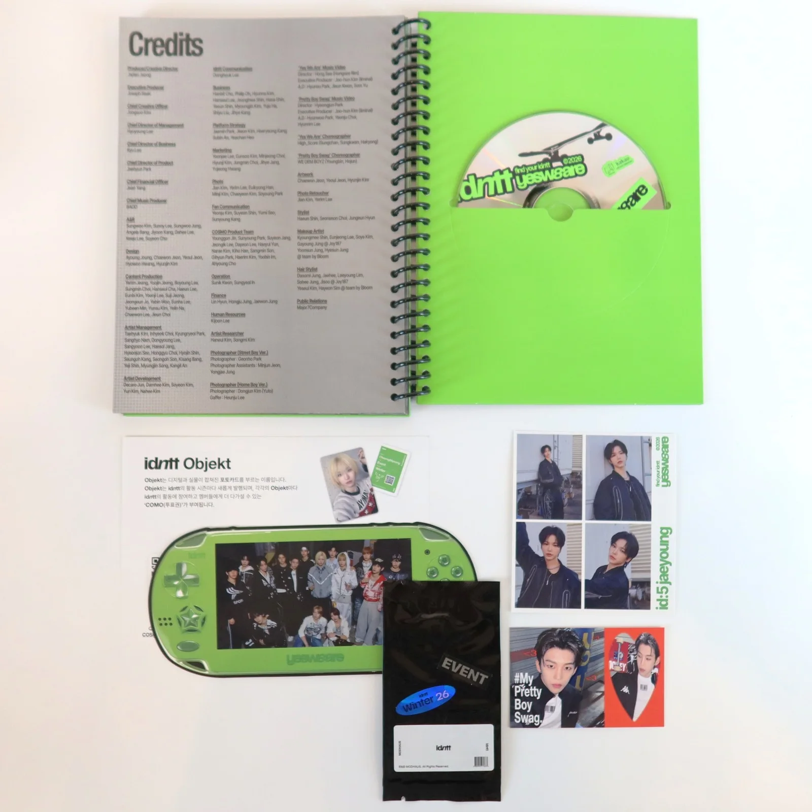 idntt / yesw8are - yesweare 1st Mini Album Signed CD Promo 2026, изображение 3