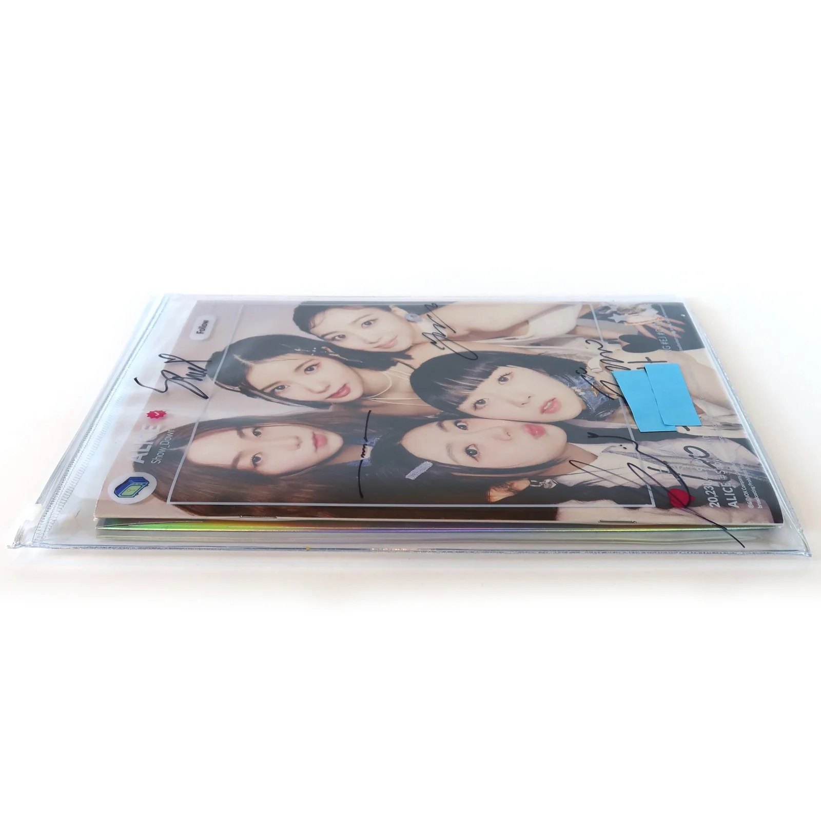 Alice - Show_Down 1st Single Album Signed + Message CD K-pop 2023 Elris, image 4