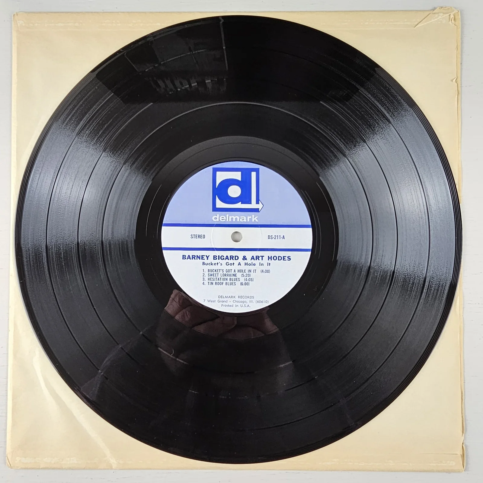 VINYL - SIGNED - Art Hodes - Autographed Record Album - NM / VG+ Vintage Vinyl, изображение 4