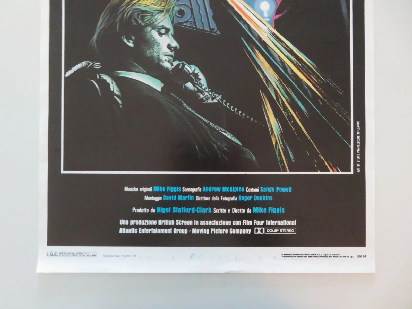 STORMY MONDAY ITALIAN LOCANDINA POSTER GRIFFITH STING TOMMY LEE JONES 1988, изображение 4