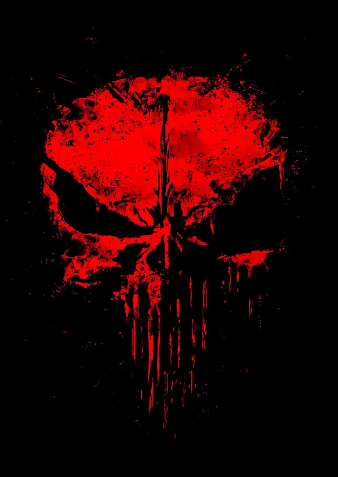 Large A0 A1 A2 A3 A4 The Punisher Marvel DC Mancave Wall Art Poster Gaming Comic, image 5