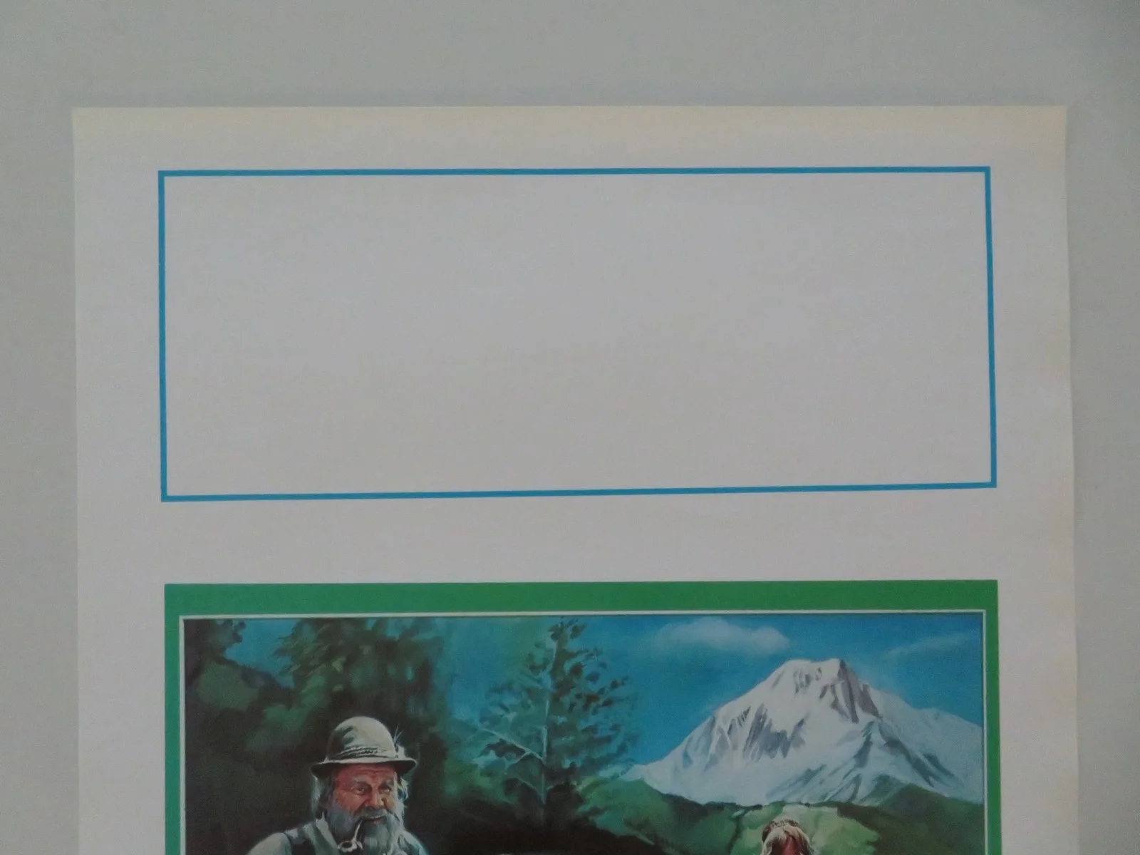THE NEW ADVENTURES OF HEIDI ITALIAN LOCANDINA POSTER BURL IVES KURTZMAN 1984, изображение 2