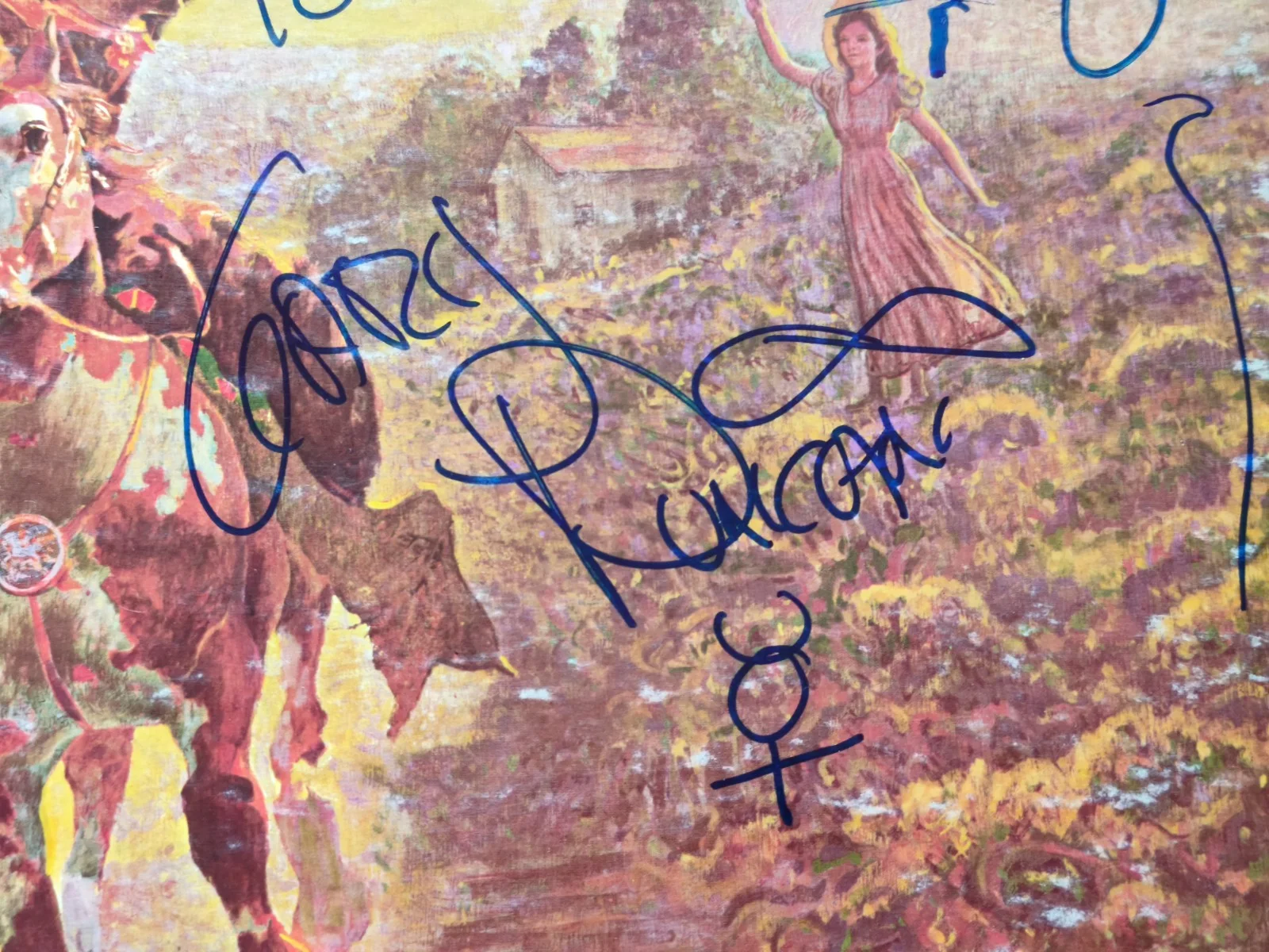 QUICKSILVER MESSENGER SERVICE Band Autograph Signed Vinyl lp original rock great, изображение 2