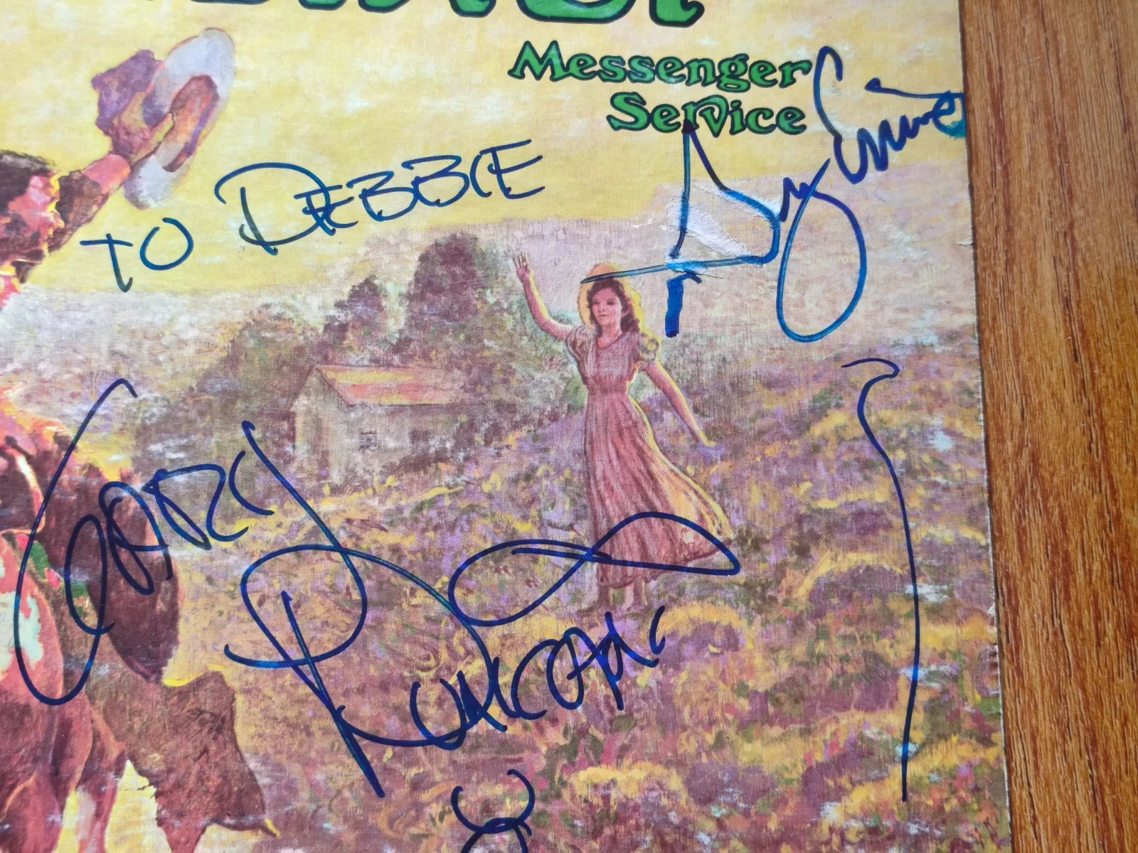 QUICKSILVER MESSENGER SERVICE Band Autograph Signed Vinyl lp original rock great, изображение 3