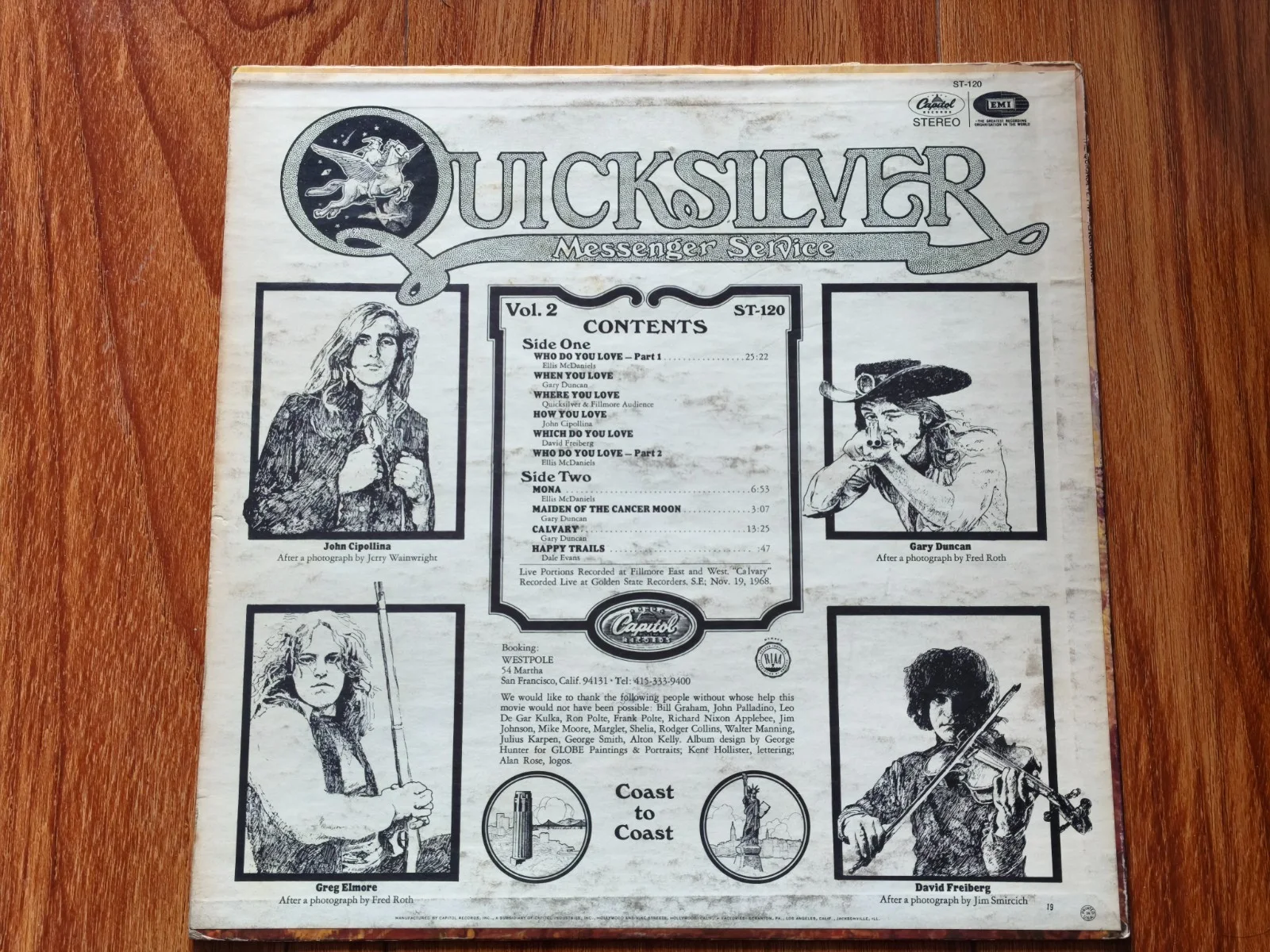 QUICKSILVER MESSENGER SERVICE Band Autograph Signed Vinyl lp original rock great, изображение 5