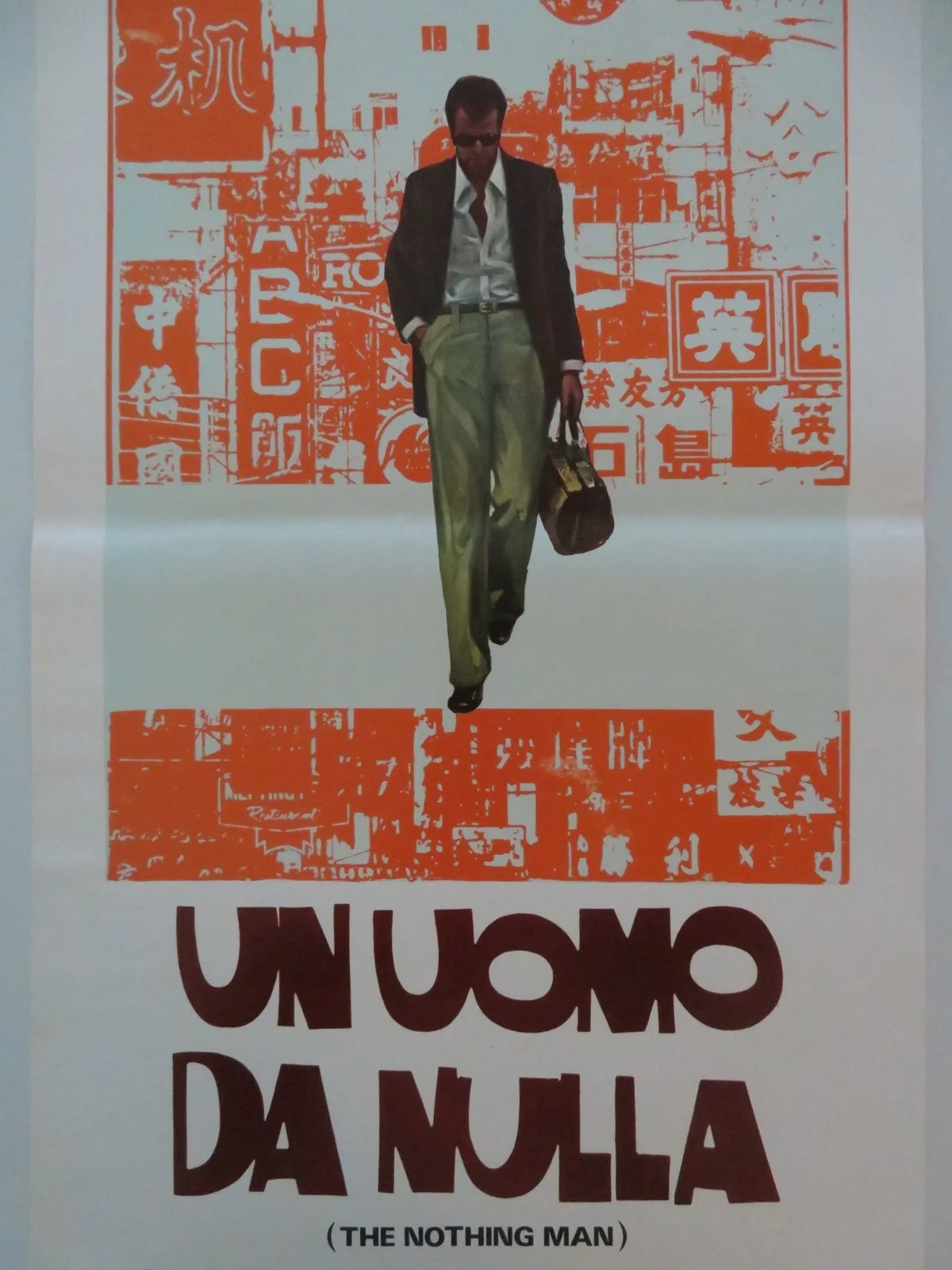 THE NOTHING MAN ITALIAN LOCANDINA POSTER SANDRO MORETTI MONICA STREBEL 1977, изображение 3