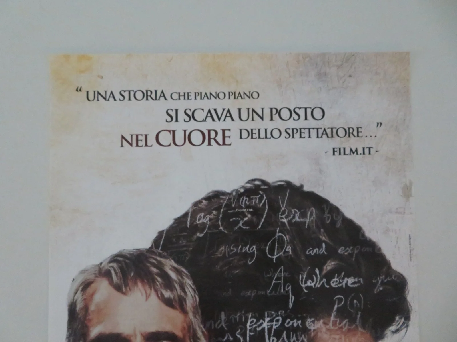 THE MAN WHO KNEW INFINITY ITALIAN LOCANDINA POSTER JEREMY IRONS DEV PATEL 2015, изображение 2