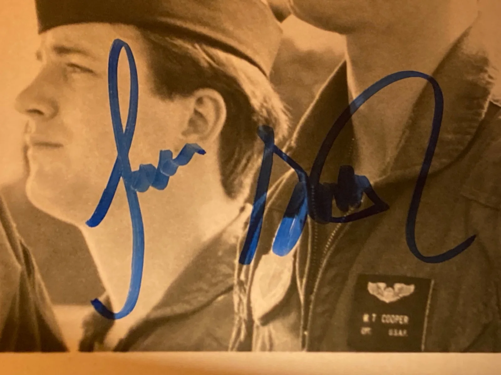 Hand SIGNED Louis Gossetf Jr 10x8 Press Photo Iron Eagle 2 - Col Chappy Sinclair, image 4