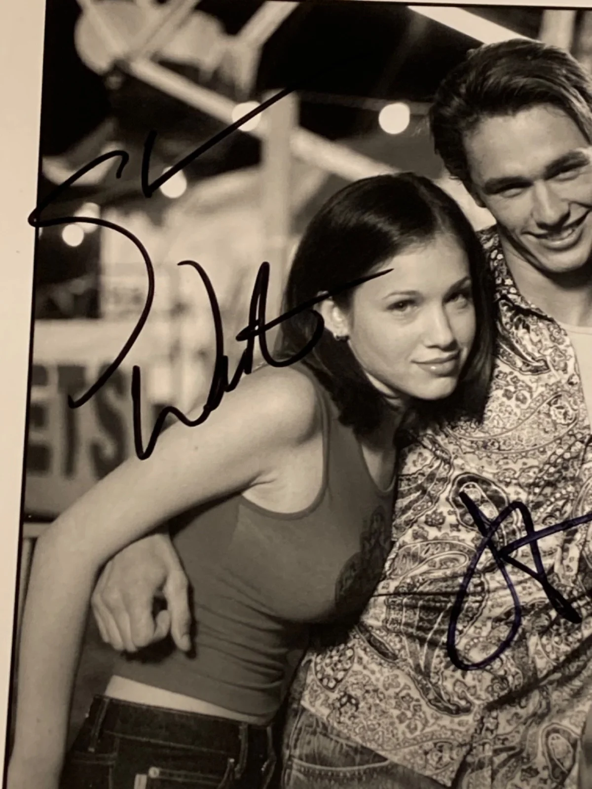 2x Hand SIGNED James Franco & Shane West 10x8 Press Photo 'Whatever It Takes', изображение 3