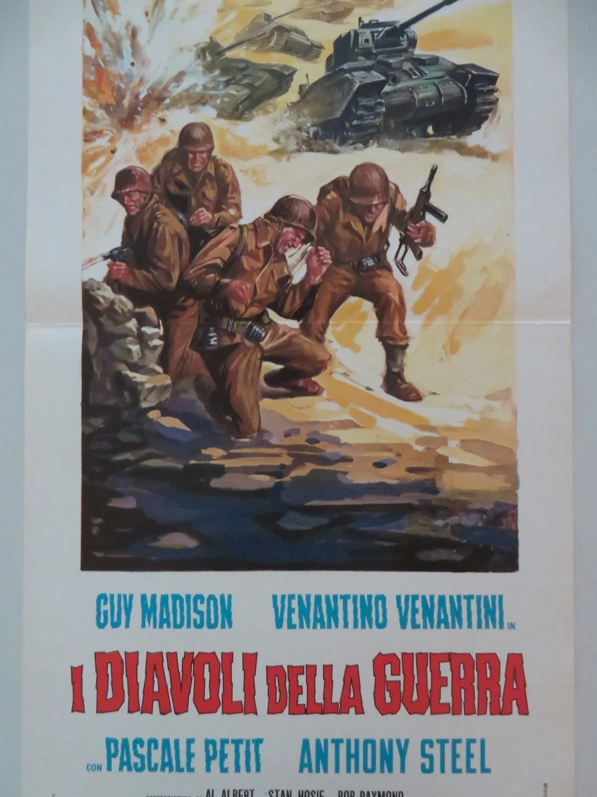 THE WAR DEVILS ITALIAN LOCANDINA POSTER GUY MADISON VENANTINO VENANTINI 1970, image 3